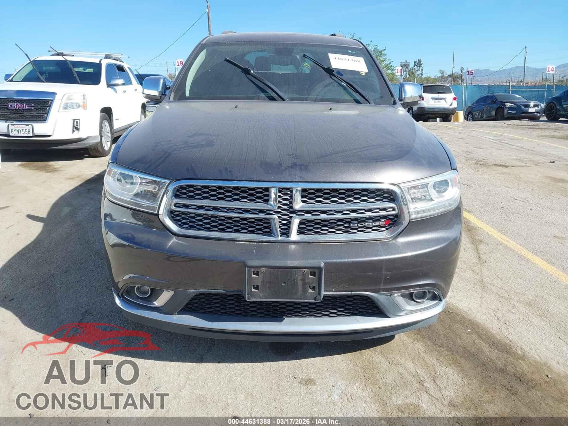 DODGE DURANGO 2014 - 1C4RDJEG4EC592029