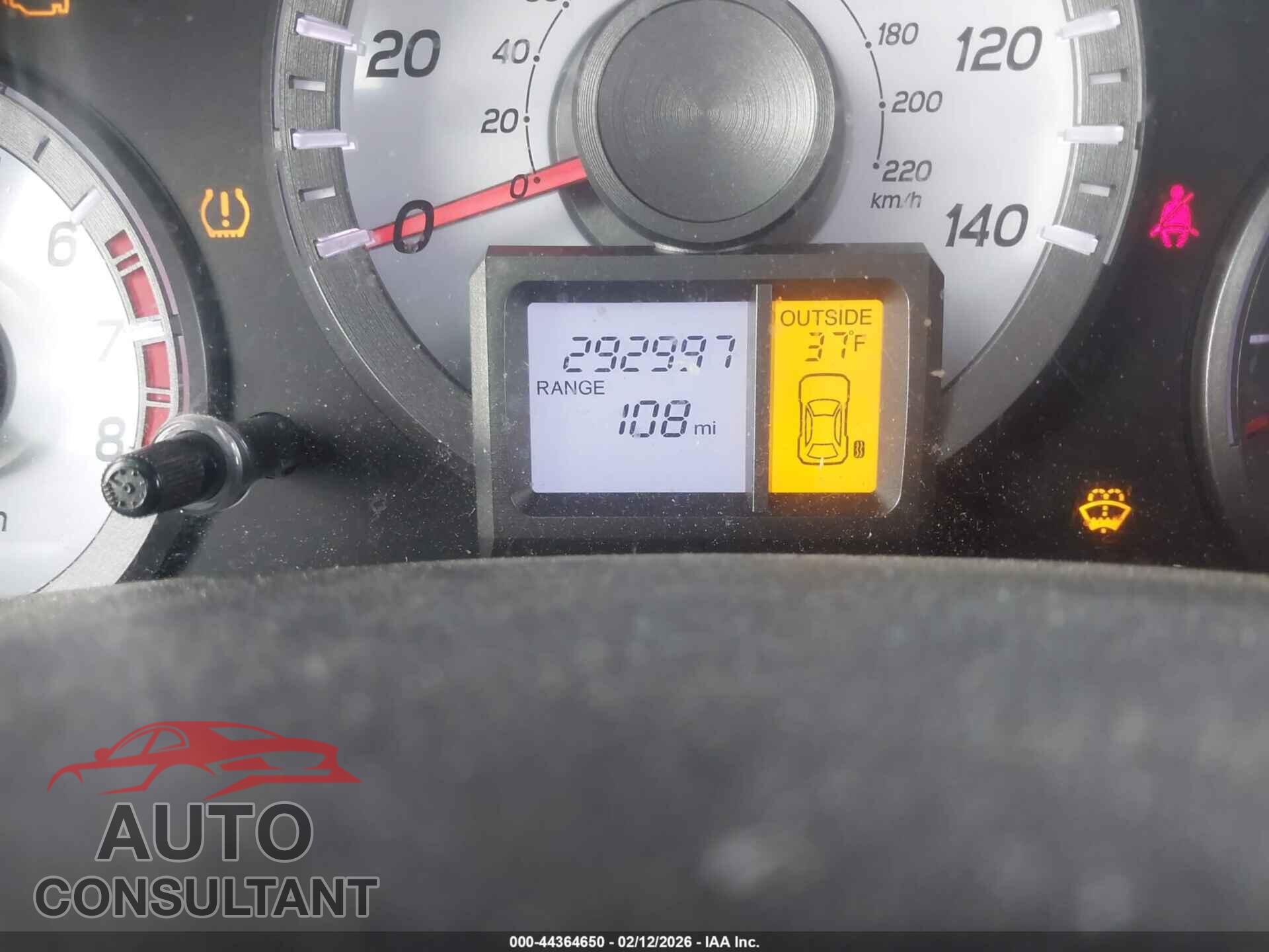 HONDA PILOT 2012 - 5FNYF4H46CB078708