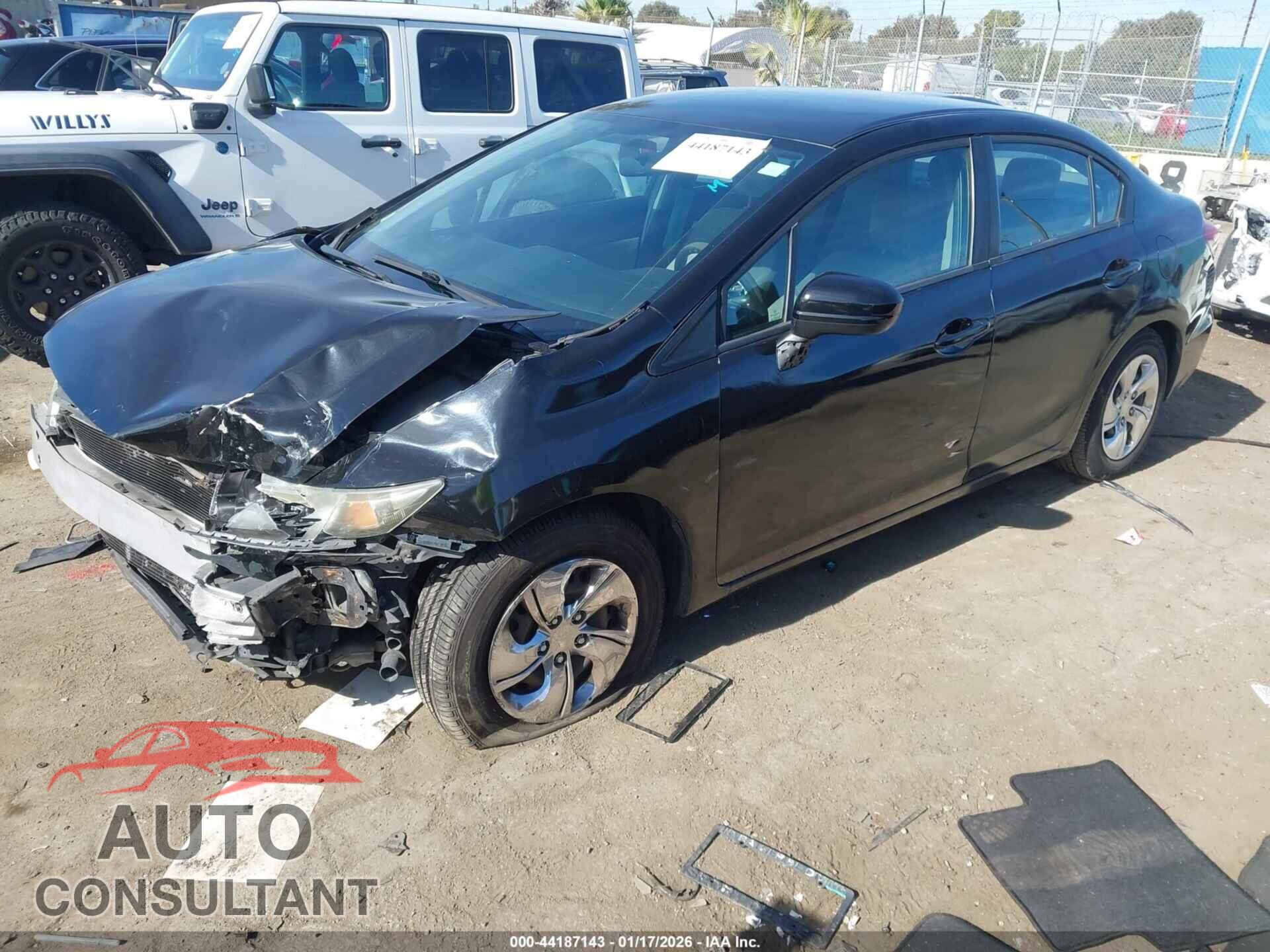 HONDA CIVIC 2014 - 19XFB2F5XEE248290