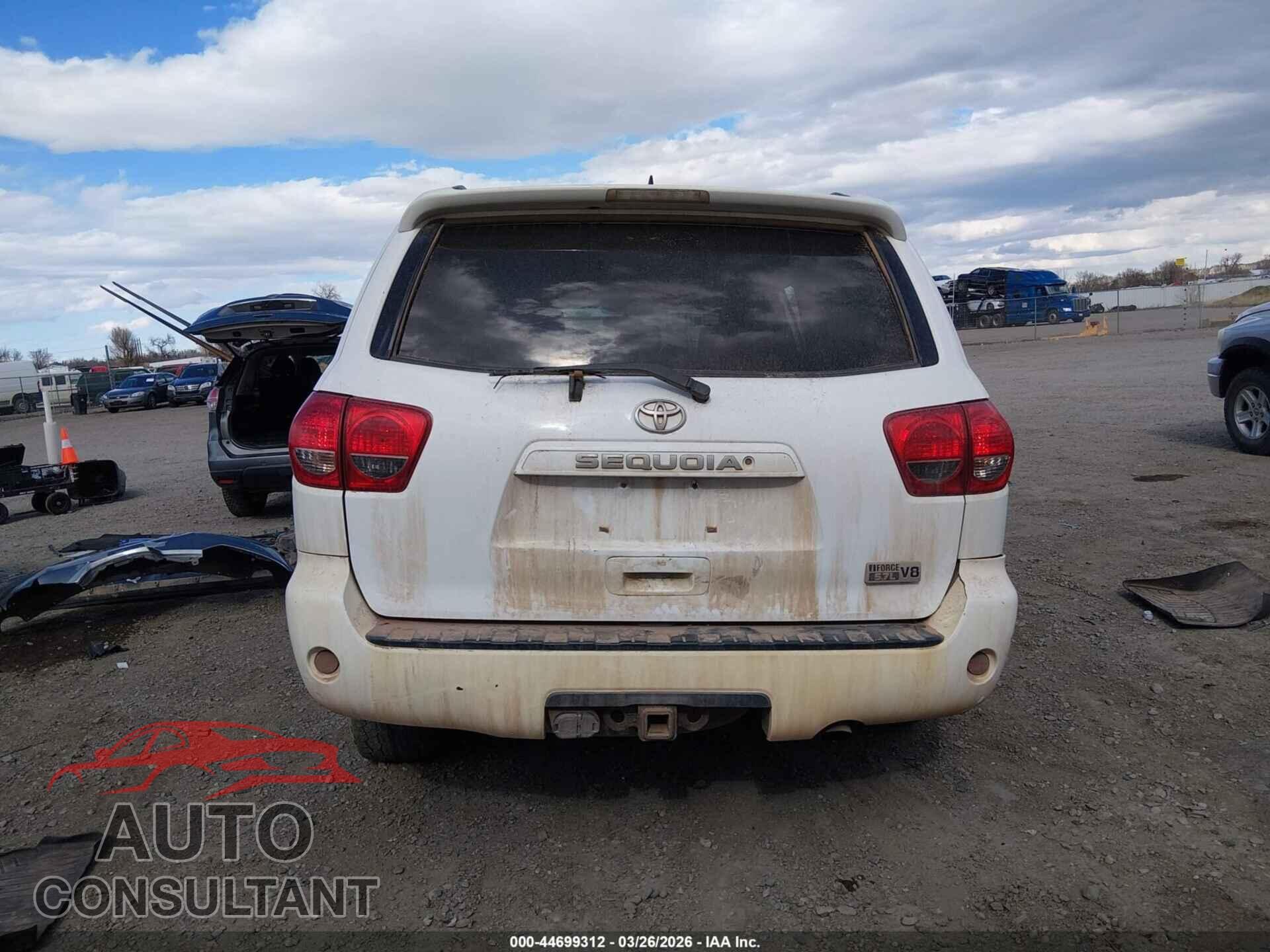TOYOTA SEQUOIA 2012 - 5TDBY5G14CS068123