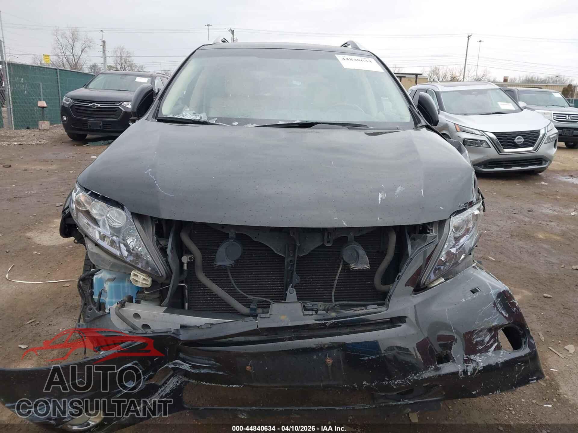 LEXUS RX 450H 2012 - JTJBC1BA1C2425504