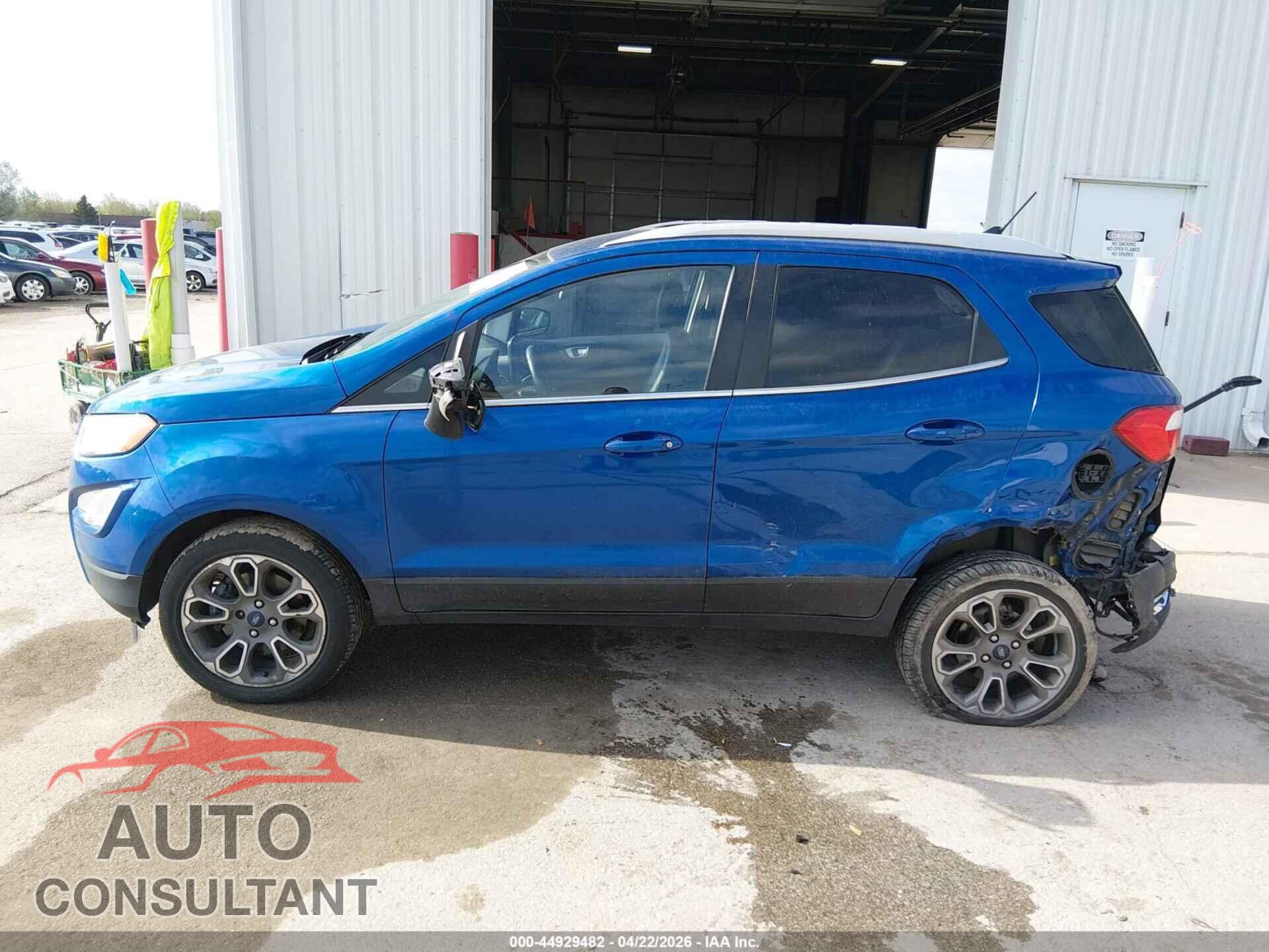 FORD ECOSPORT 2021 - MAJ6S3KL5MC403401