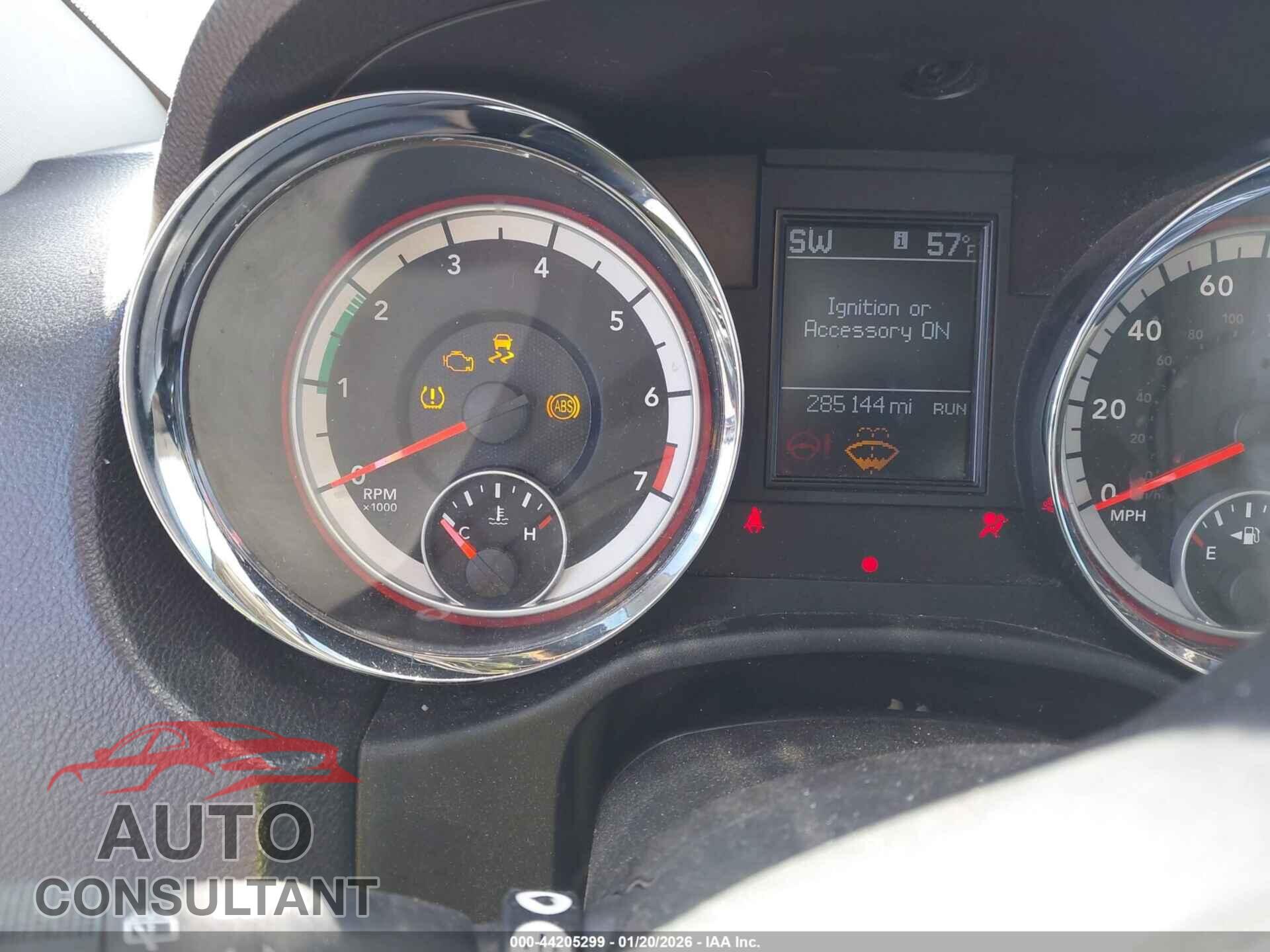 DODGE DURANGO 2011 - 1D4RD4GG7BC660272
