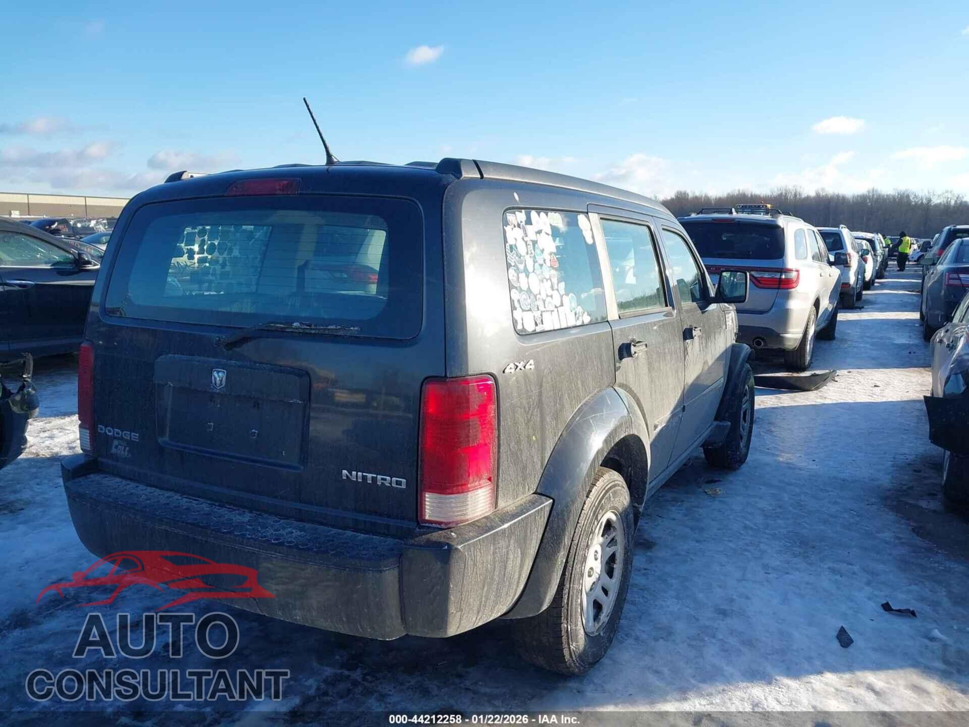 DODGE NITRO 2011 - 1D4PU2GK9BW575772