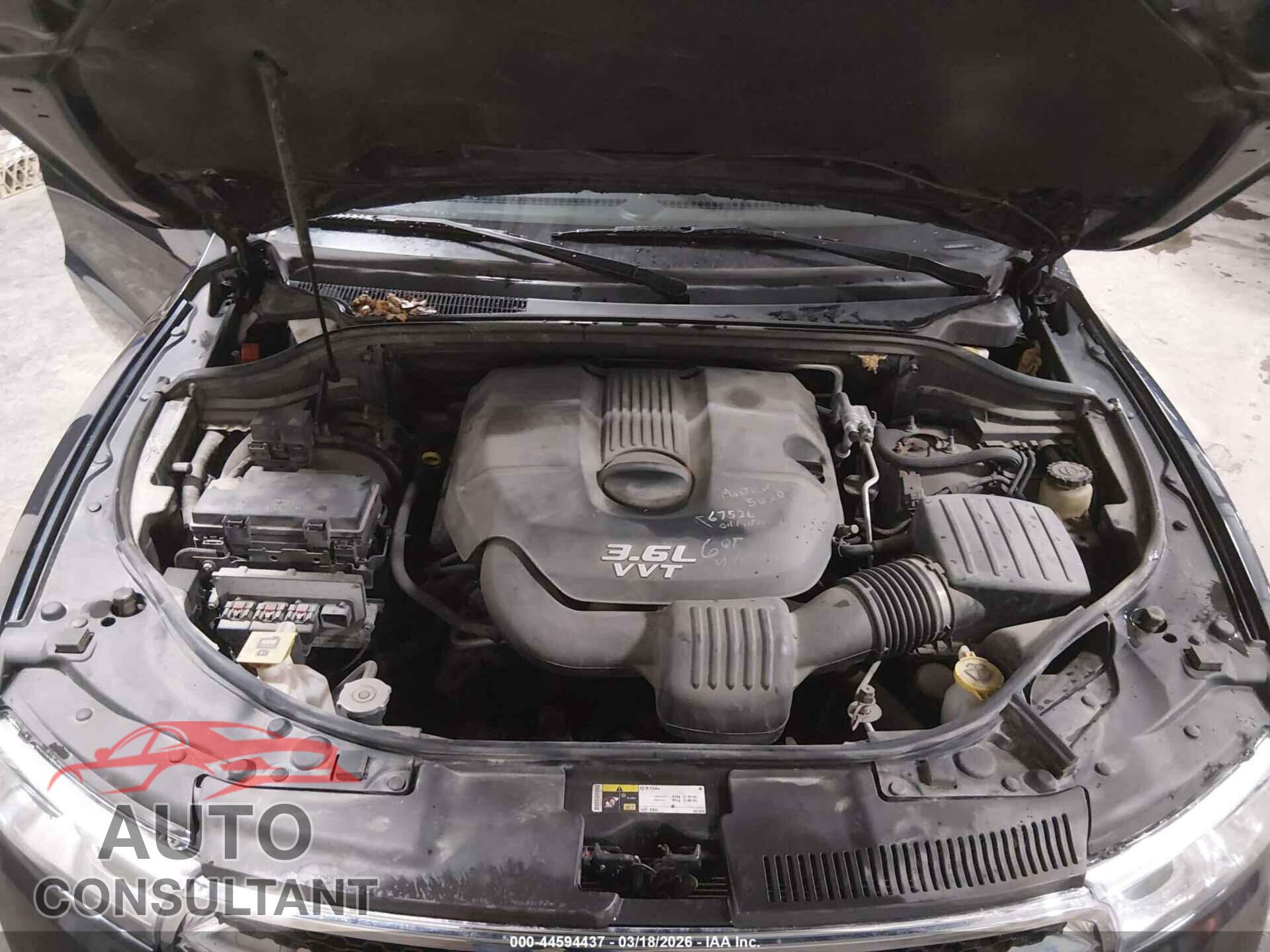 DODGE DURANGO 2013 - 1C4RDJEG4DC596516