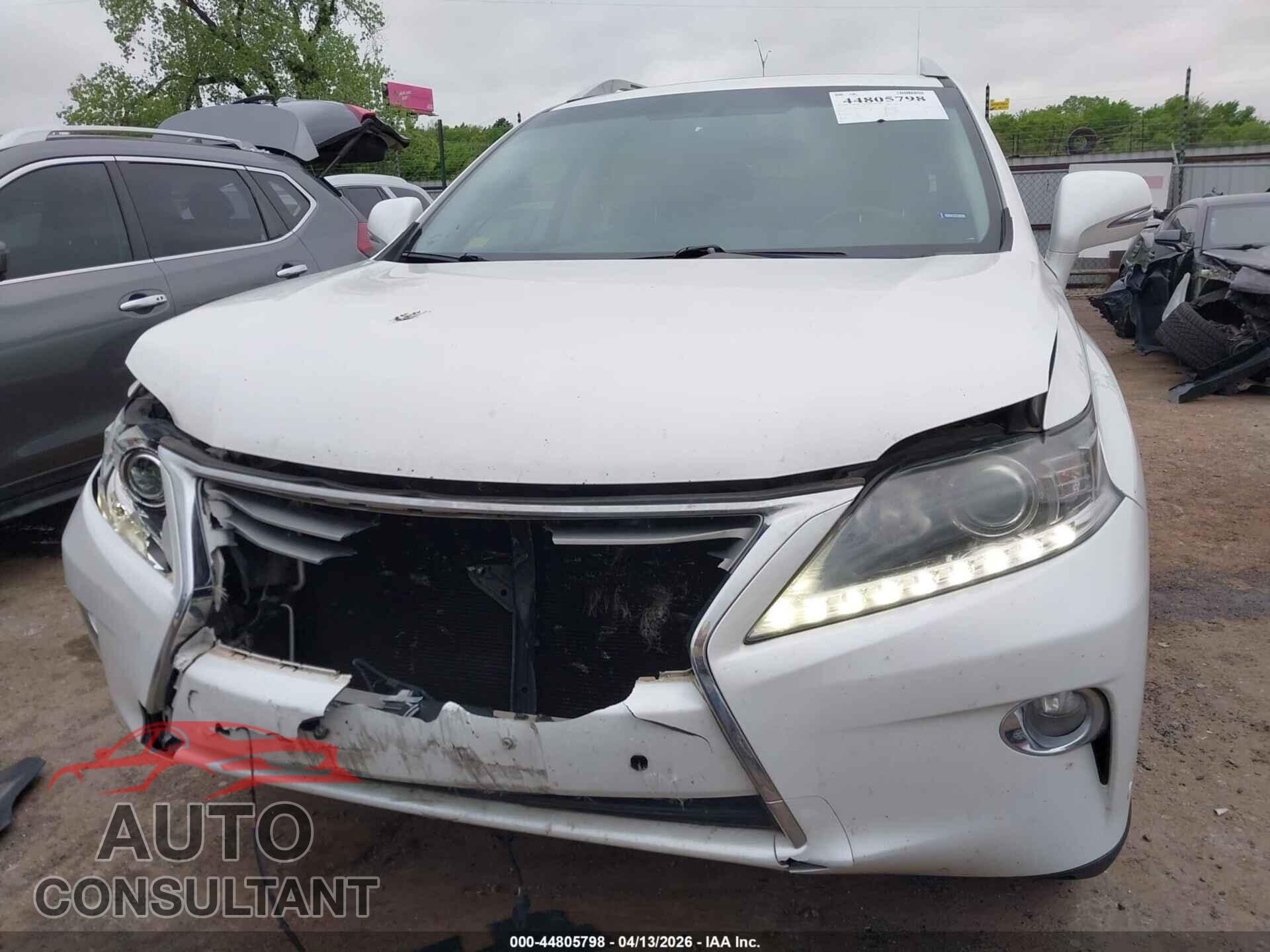 LEXUS RX 350 2013 - 2T2BK1BA1DC191112
