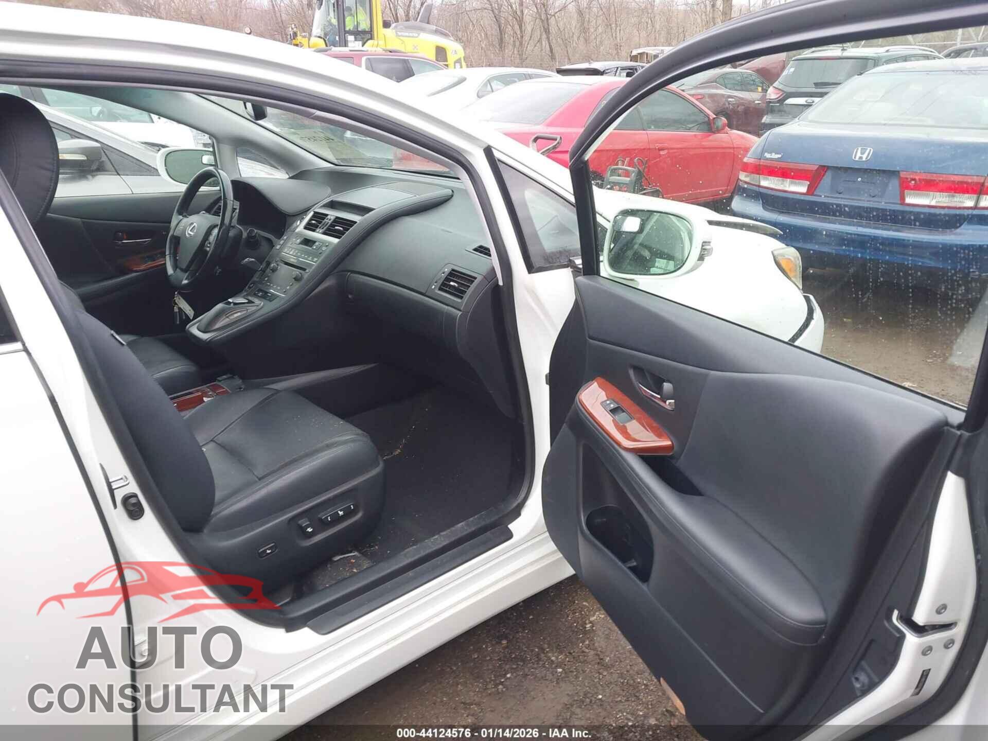 LEXUS HS 250H 2012 - JTHBB1BA3C2049084