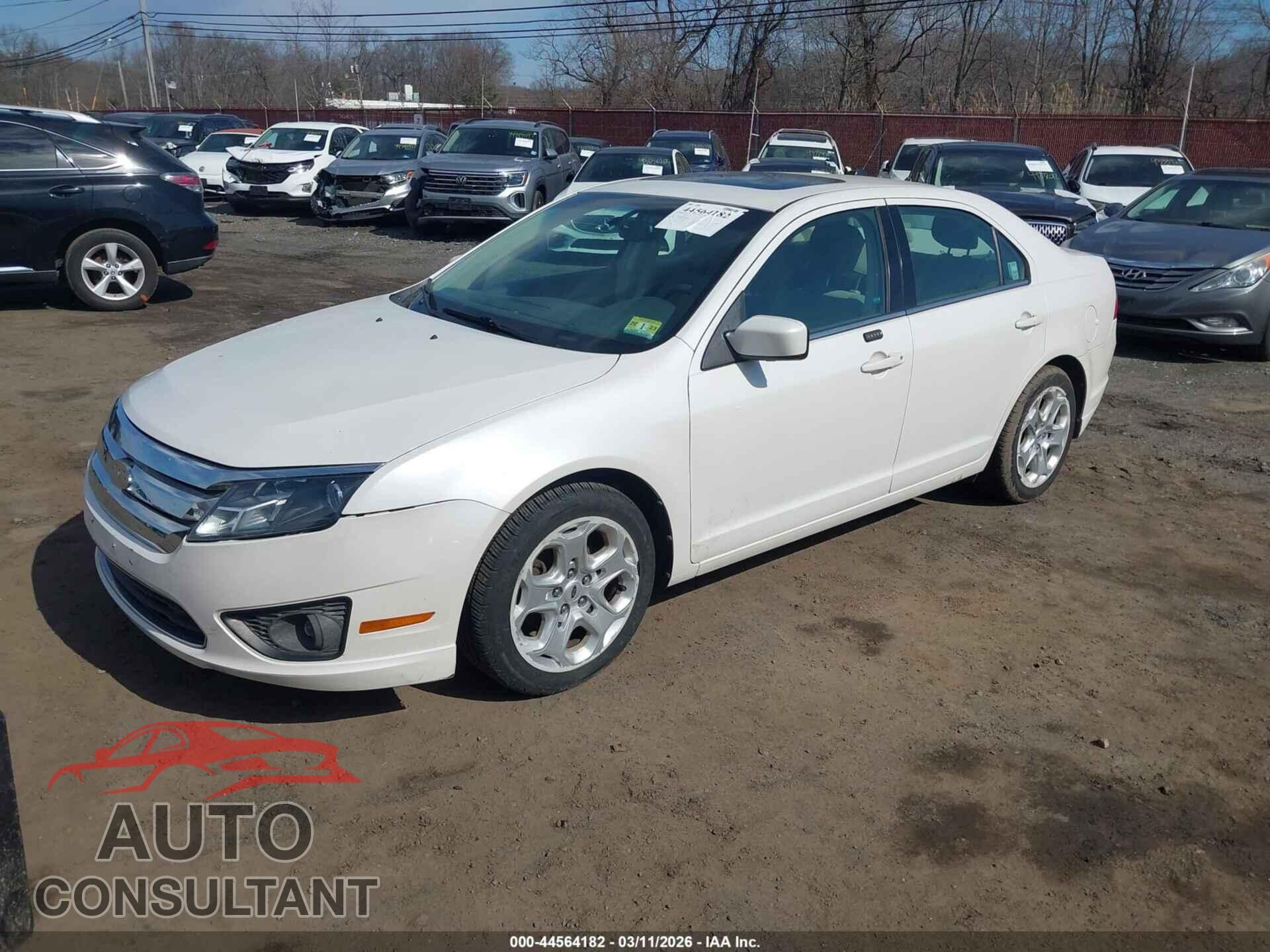 FORD FUSION 2011 - 3FAHP0HA1BR333473