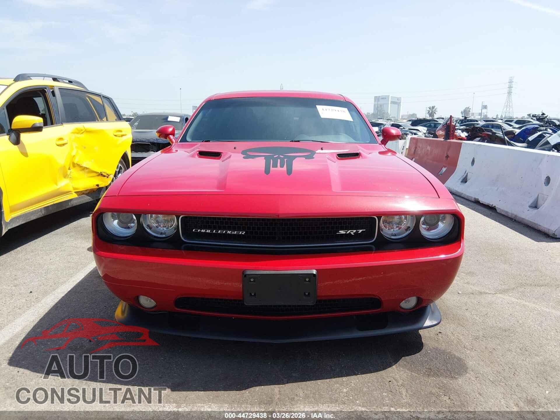DODGE CHALLENGER 2012 - 2C3CDYCJ0CH141675