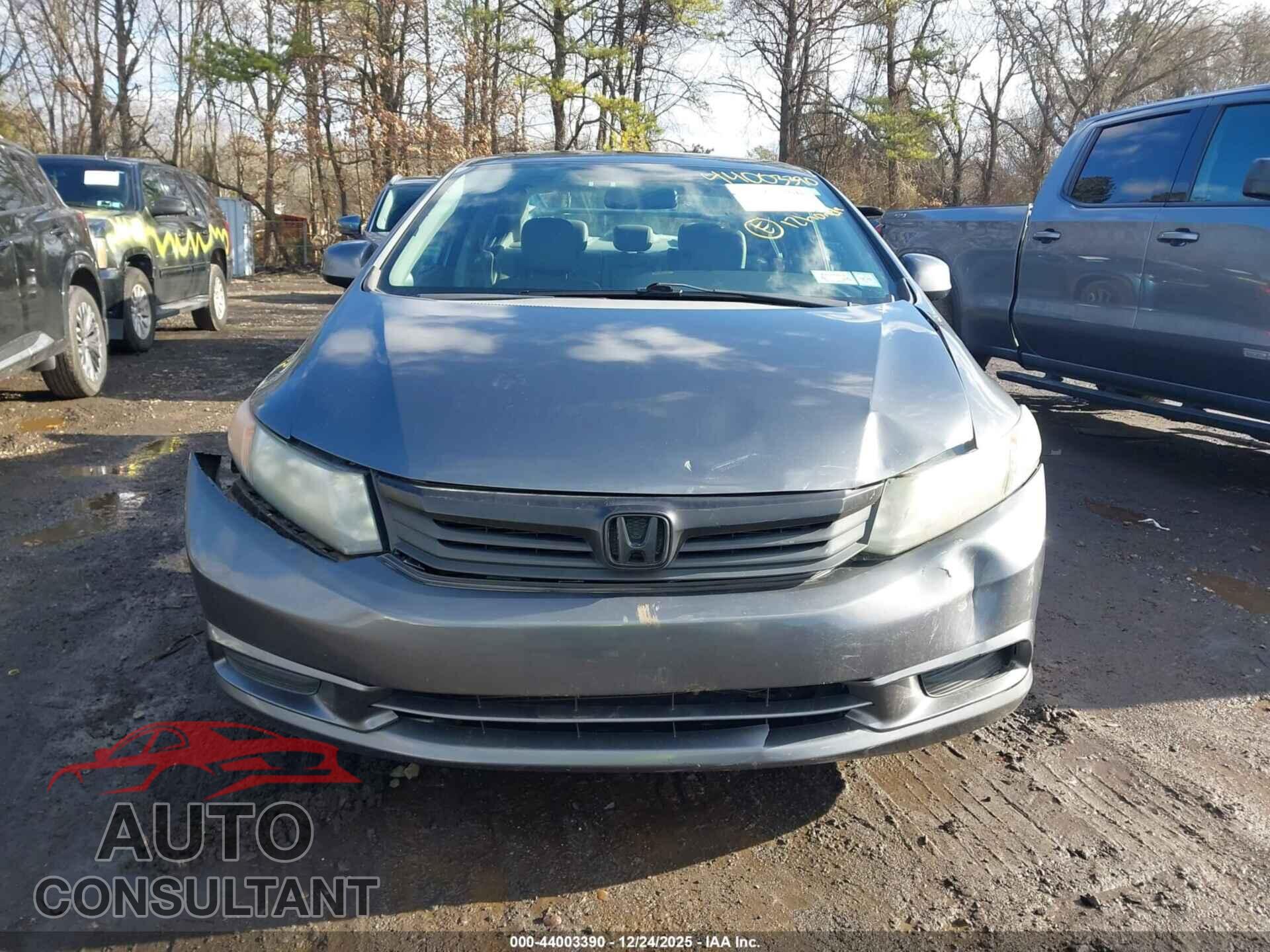 HONDA CIVIC 2012 - 19XFB2F94CE343184