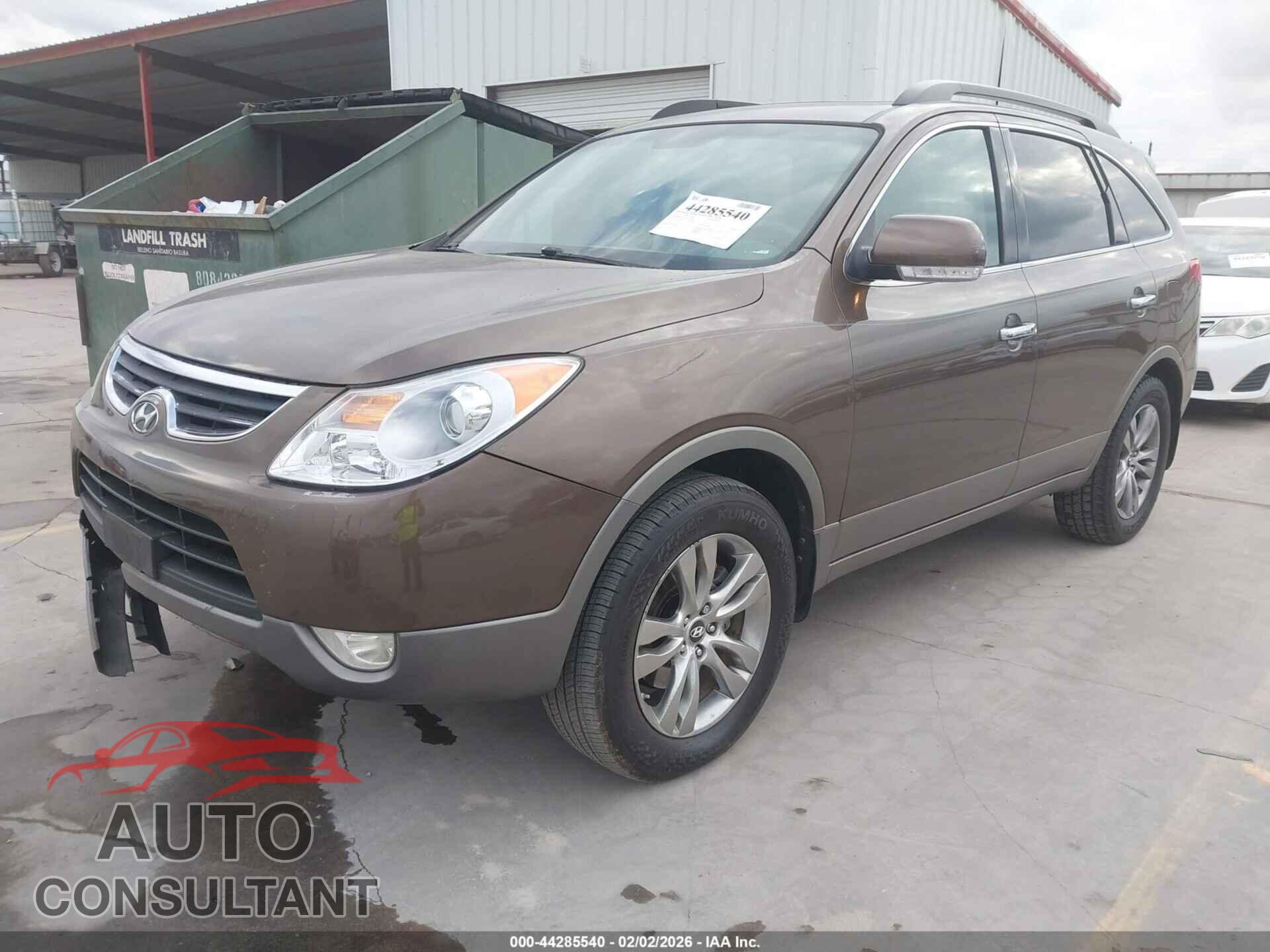 HYUNDAI VERACRUZ 2012 - KM8NU4CC5CU193164