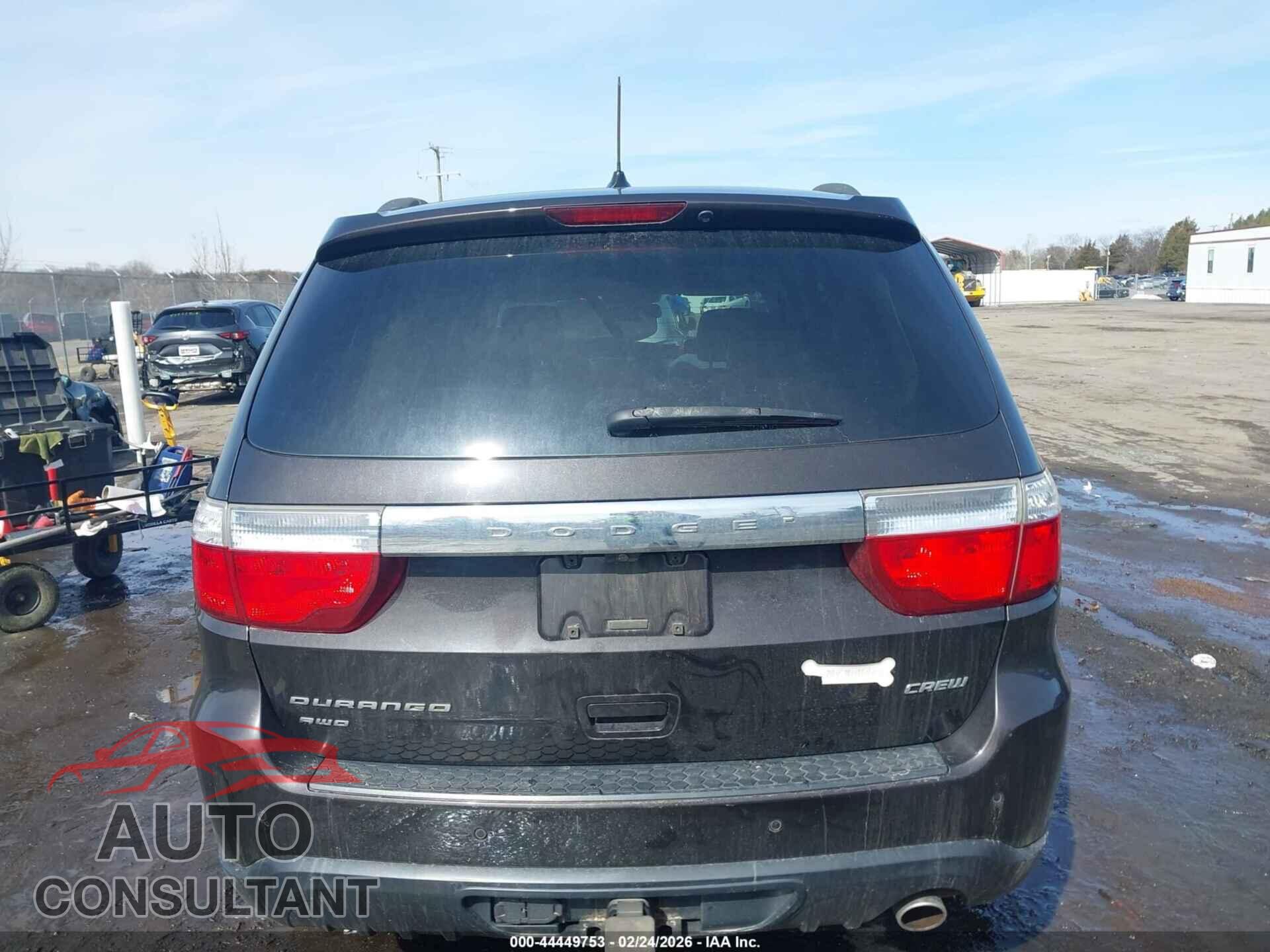 DODGE DURANGO 2012 - 1C4RDJDG6CC337638