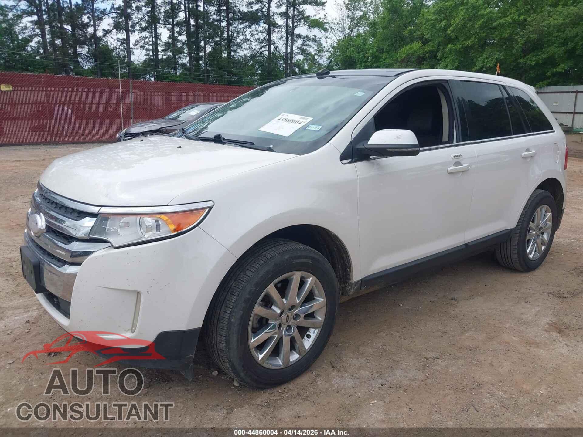FORD EDGE 2012 - 2FMDK3KC8CBA80845