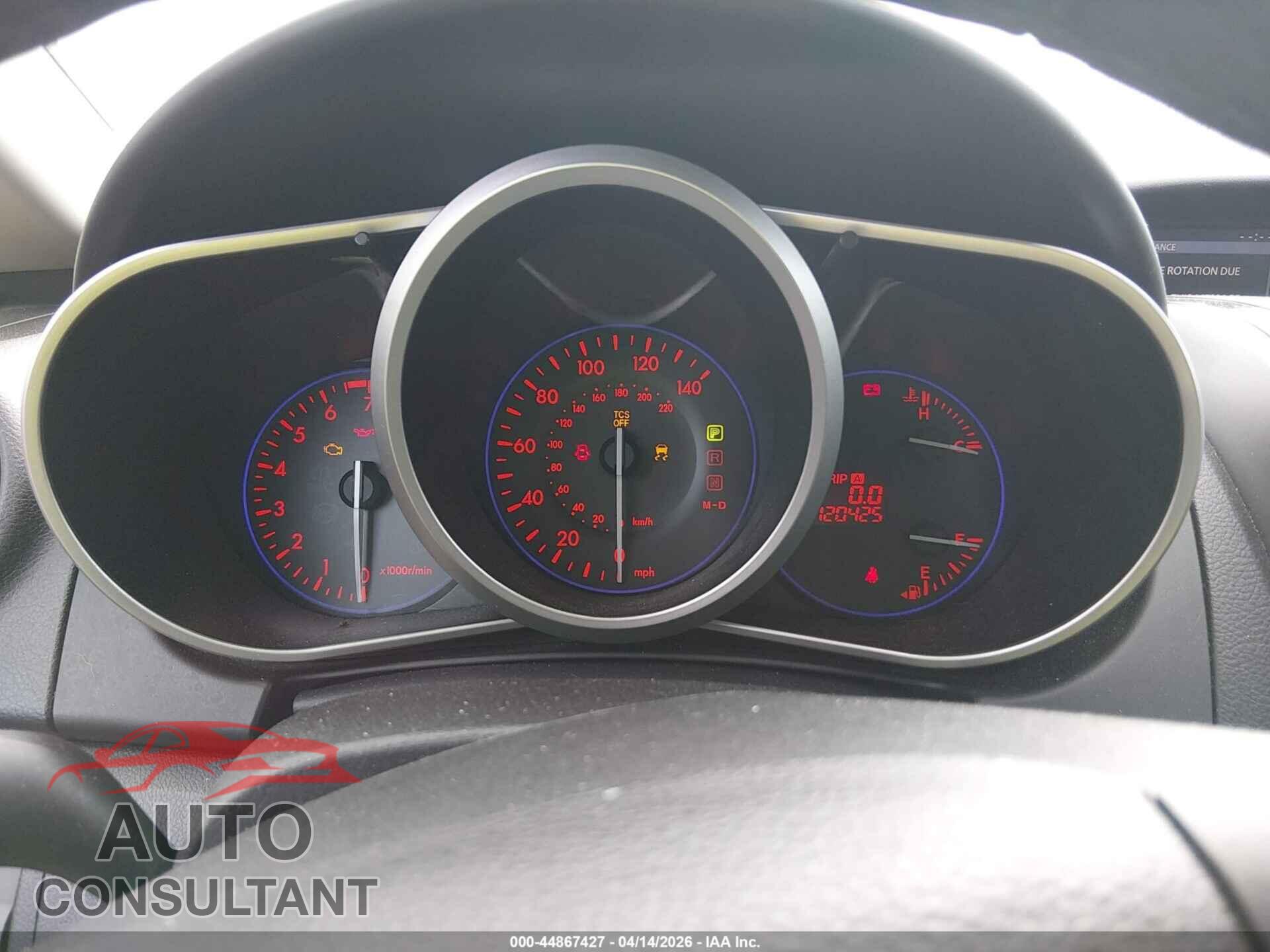MAZDA CX-7 2010 - JM3ER4W34A0322587