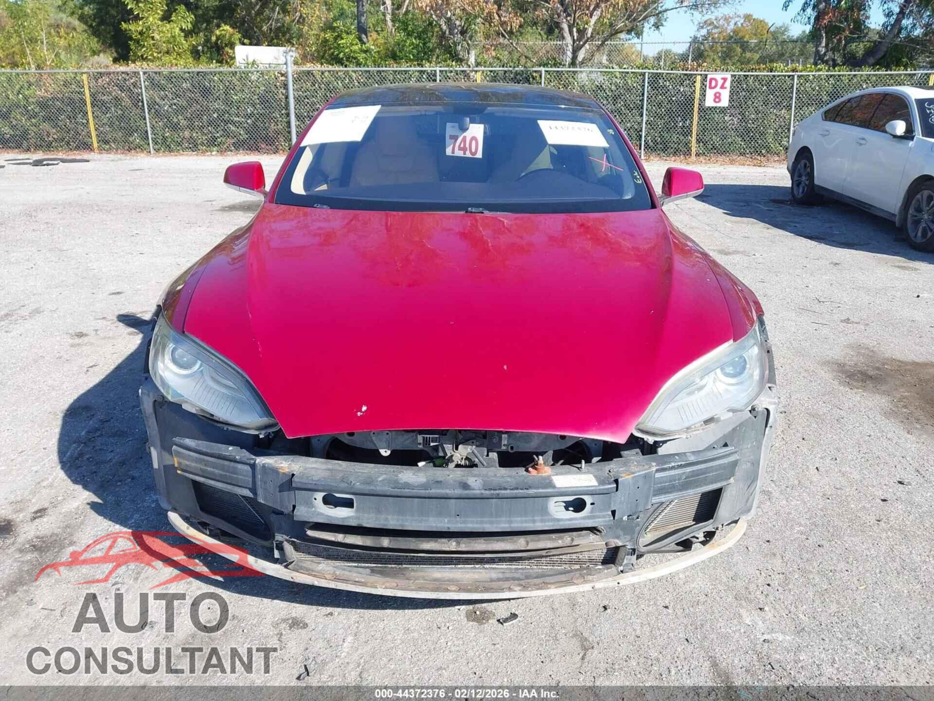 TESLA MODEL S 2012 - 5YJSA1DN4CFP01583