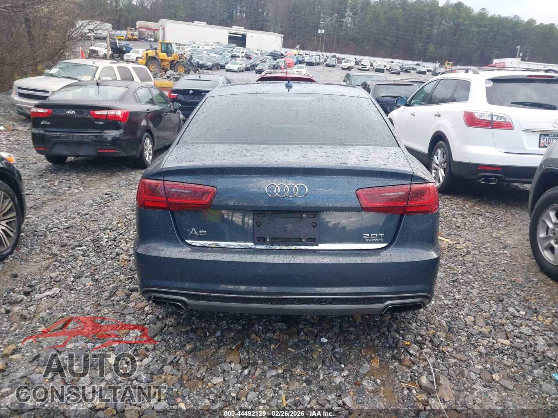 AUDI A6 2016 - WAUGFAFC8GN126962