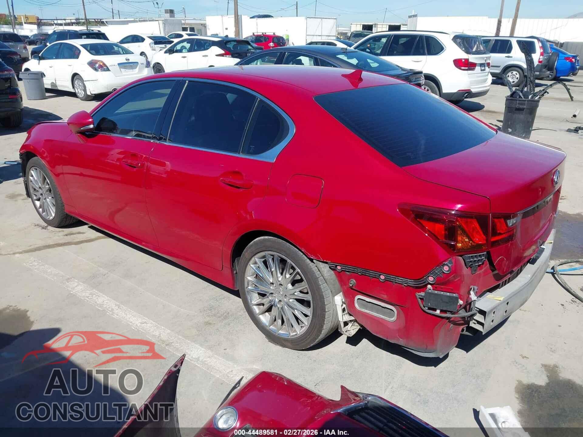 LEXUS GS 350 2013 - JTHBE1BL0D5010963
