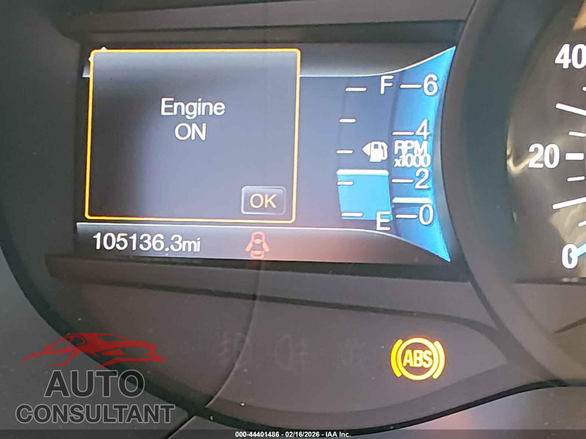 FORD EDGE 2016 - 2FMPK3J96GBB99101