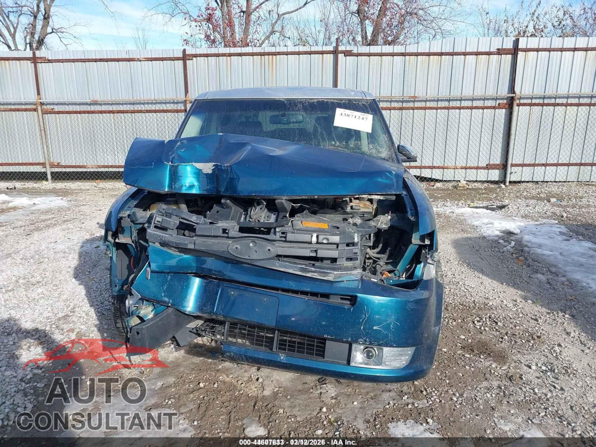 FORD FLEX 2011 - 2FMGK5DC9BBD04547