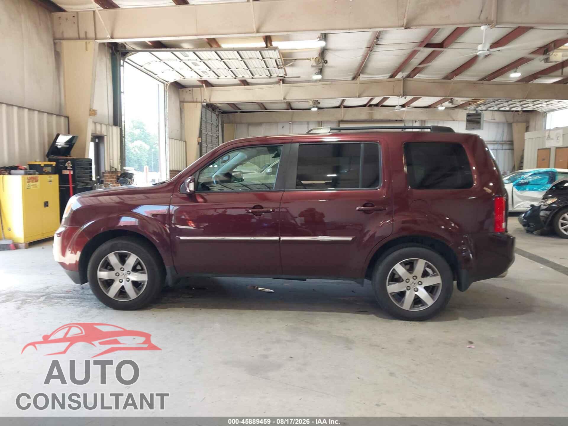 HONDA PILOT 2014 - 5FNYF4H96EB030737