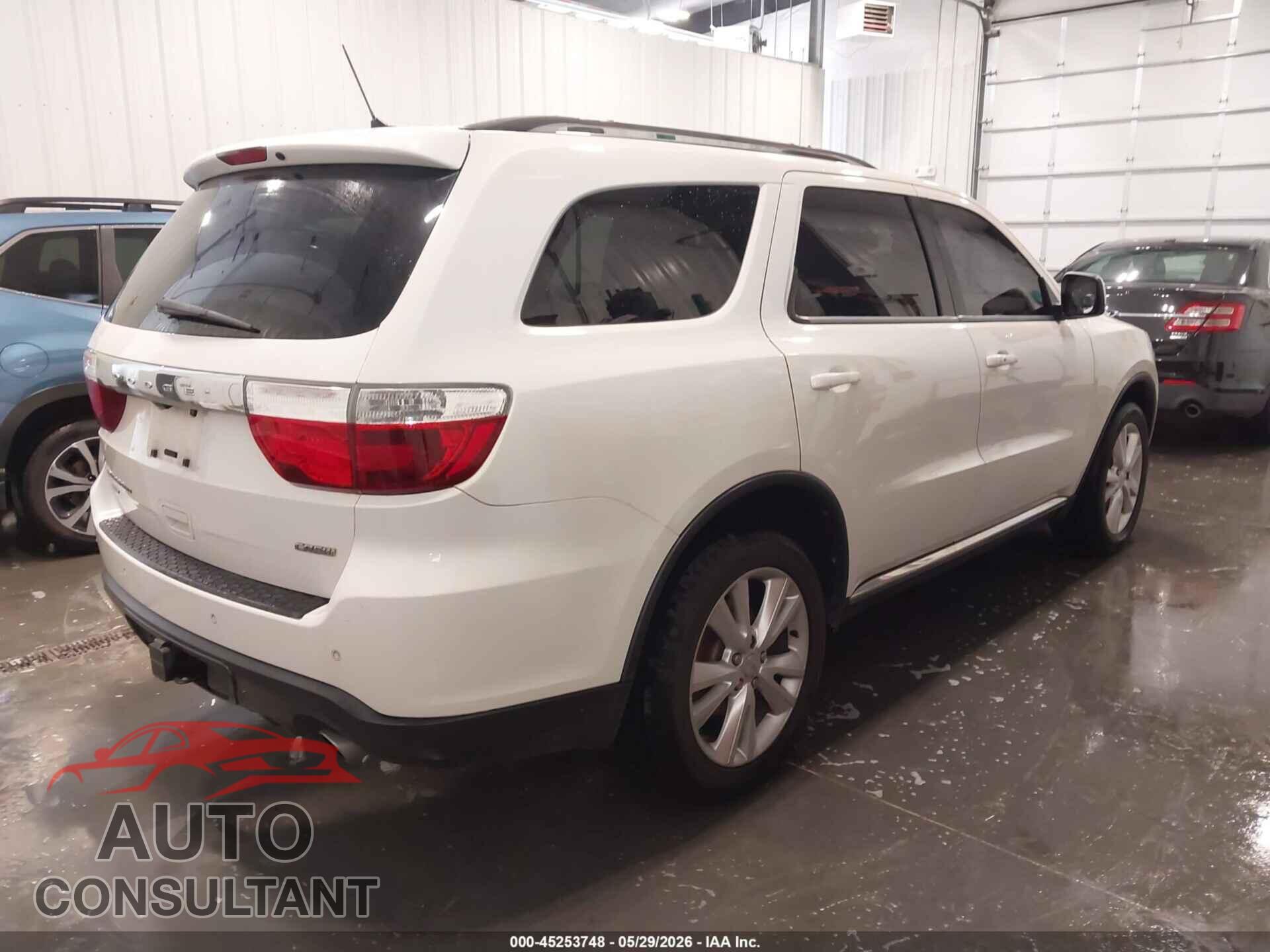 DODGE DURANGO 2012 - 1C4RDJDG7CC337017