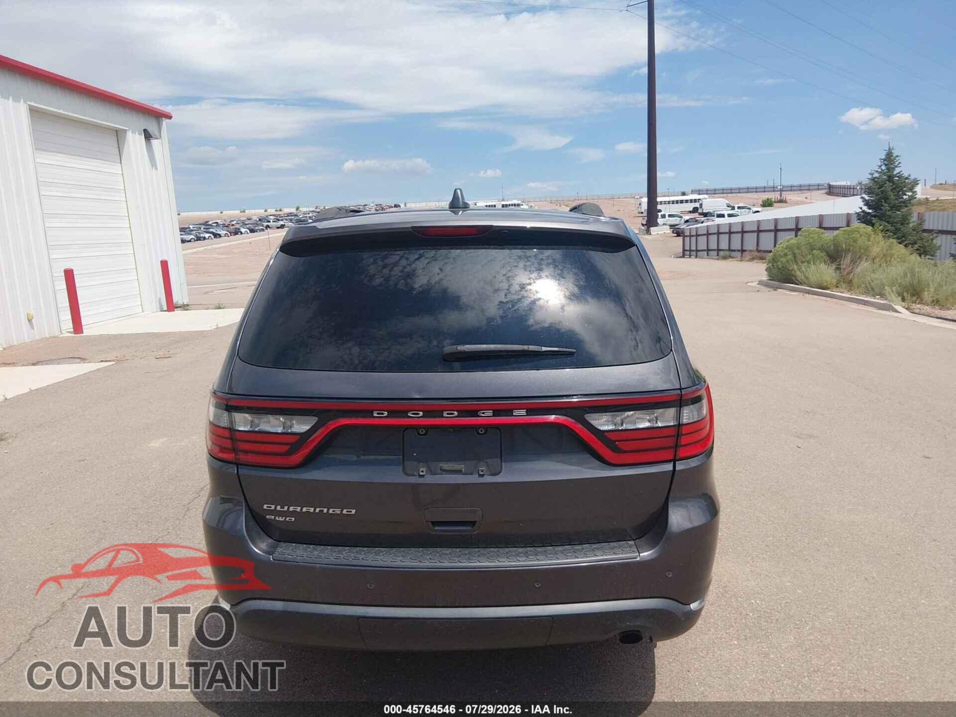 DODGE DURANGO 2017 - 1C4RDJAG3HC878657