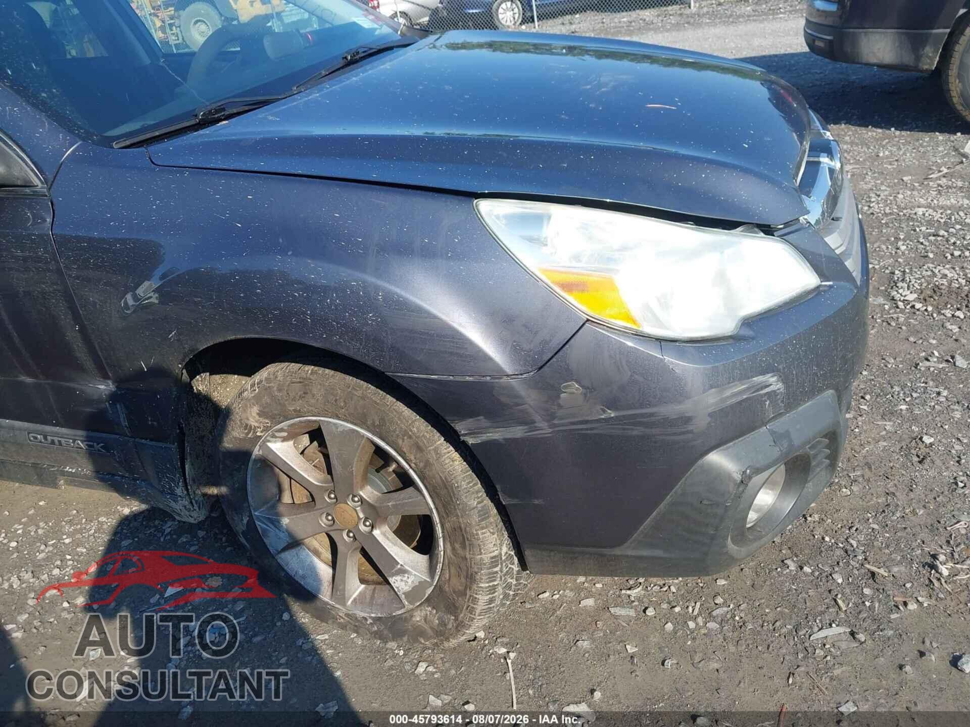 SUBARU OUTBACK 2014 - 4S4BRBCC1E3328111