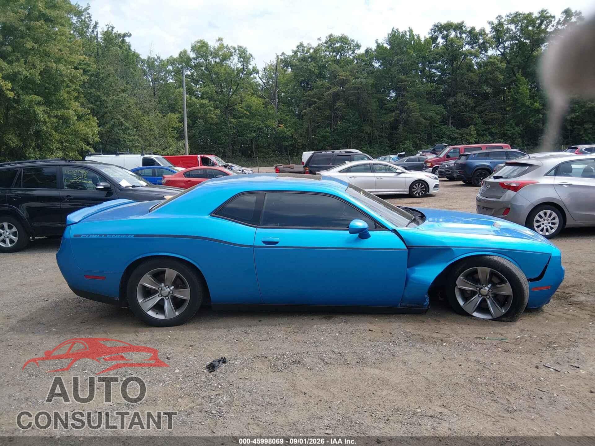 DODGE CHALLENGER 2018 - 2C3CDZAG4JH310400