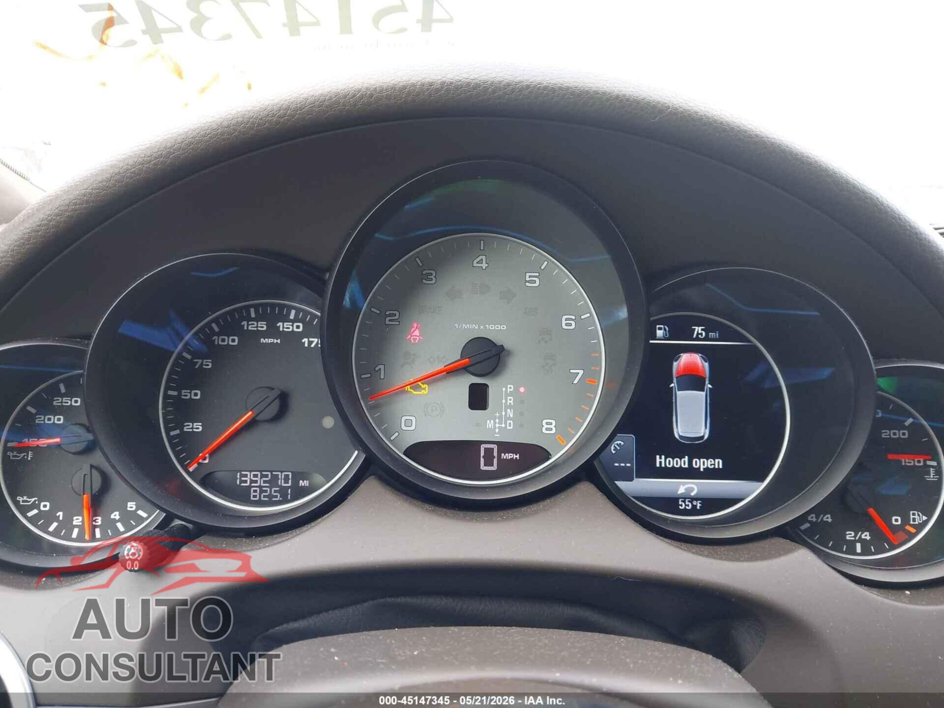 PORSCHE CAYENNE 2015 - WP1AB2A26FLA59943