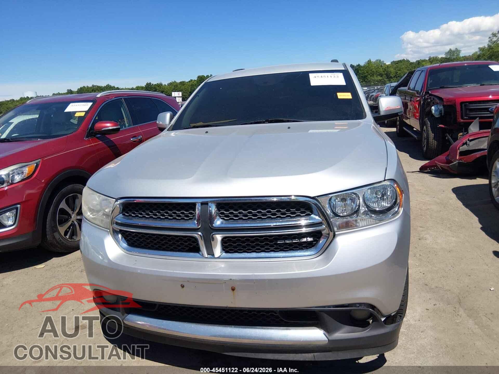 DODGE DURANGO 2012 - 1C4RDJDG5CC181141