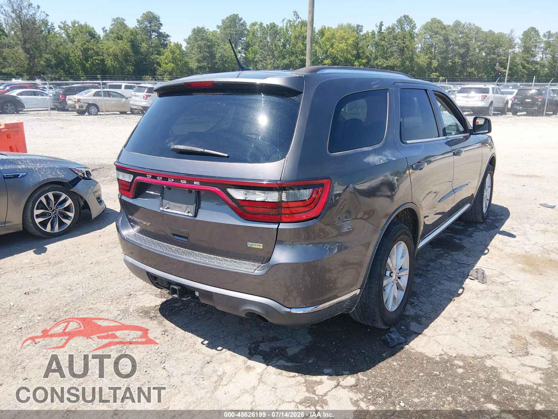 DODGE DURANGO 2015 - 1C4RDJAG7FC741346