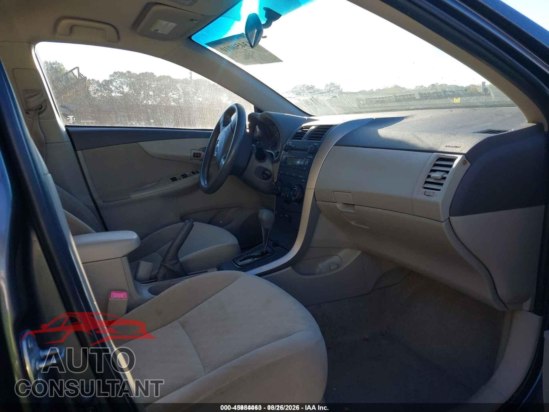 TOYOTA COROLLA 2009 - JTDBL40E09J029878