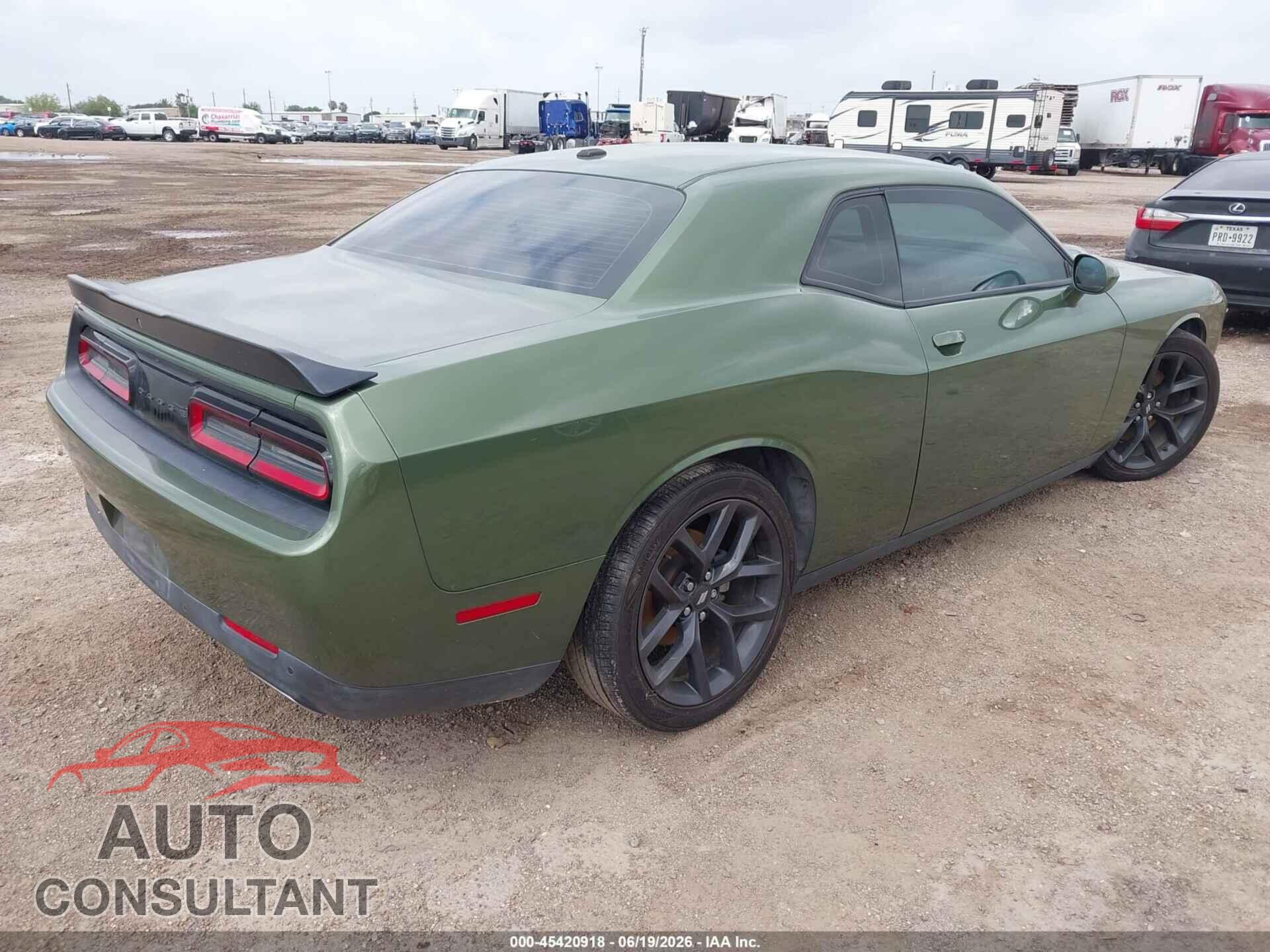 DODGE CHALLENGER 2021 - 2C3CDZJG6MH674130