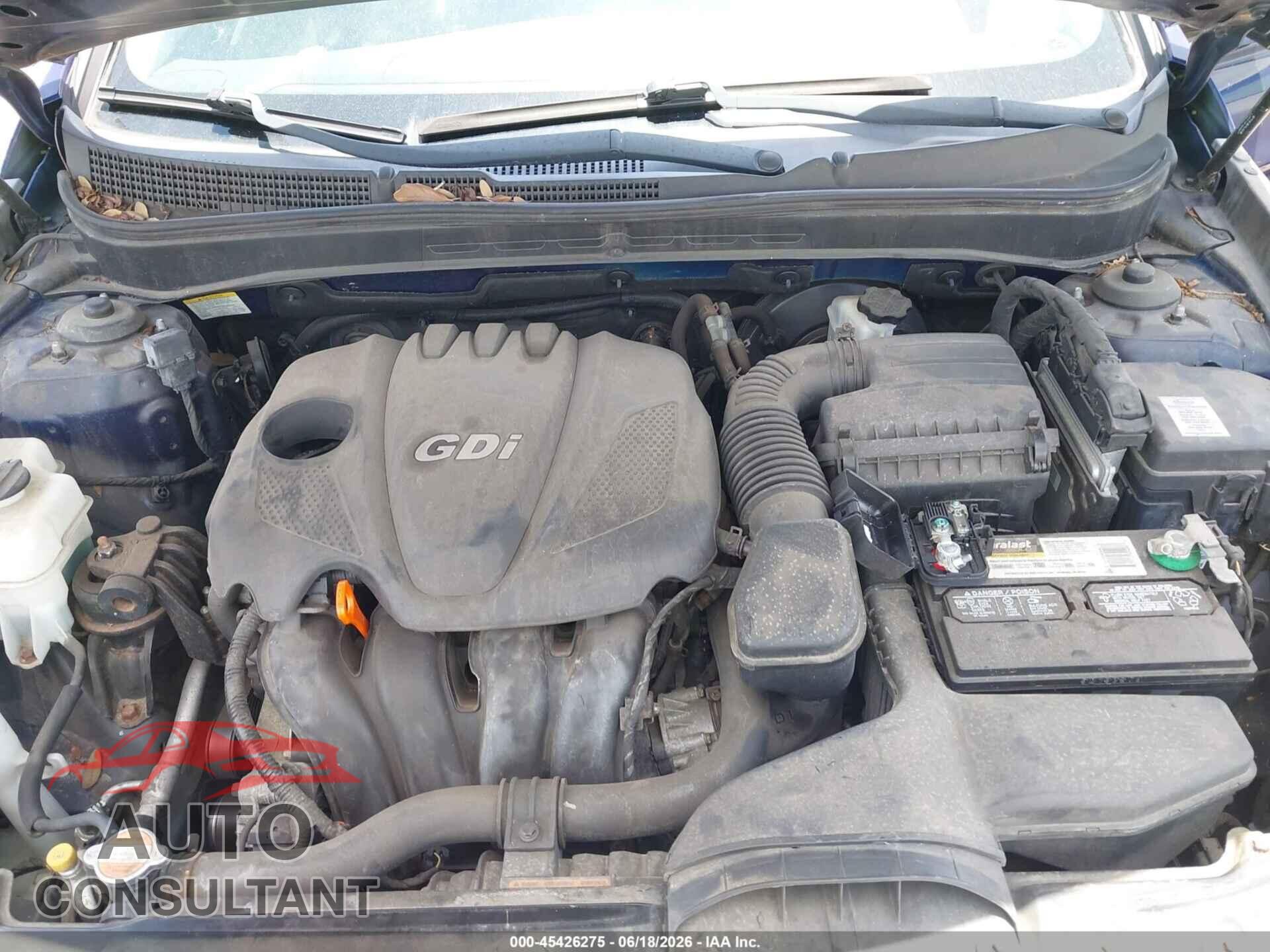 HYUNDAI SONATA 2012 - 5NPEB4AC8CH314079