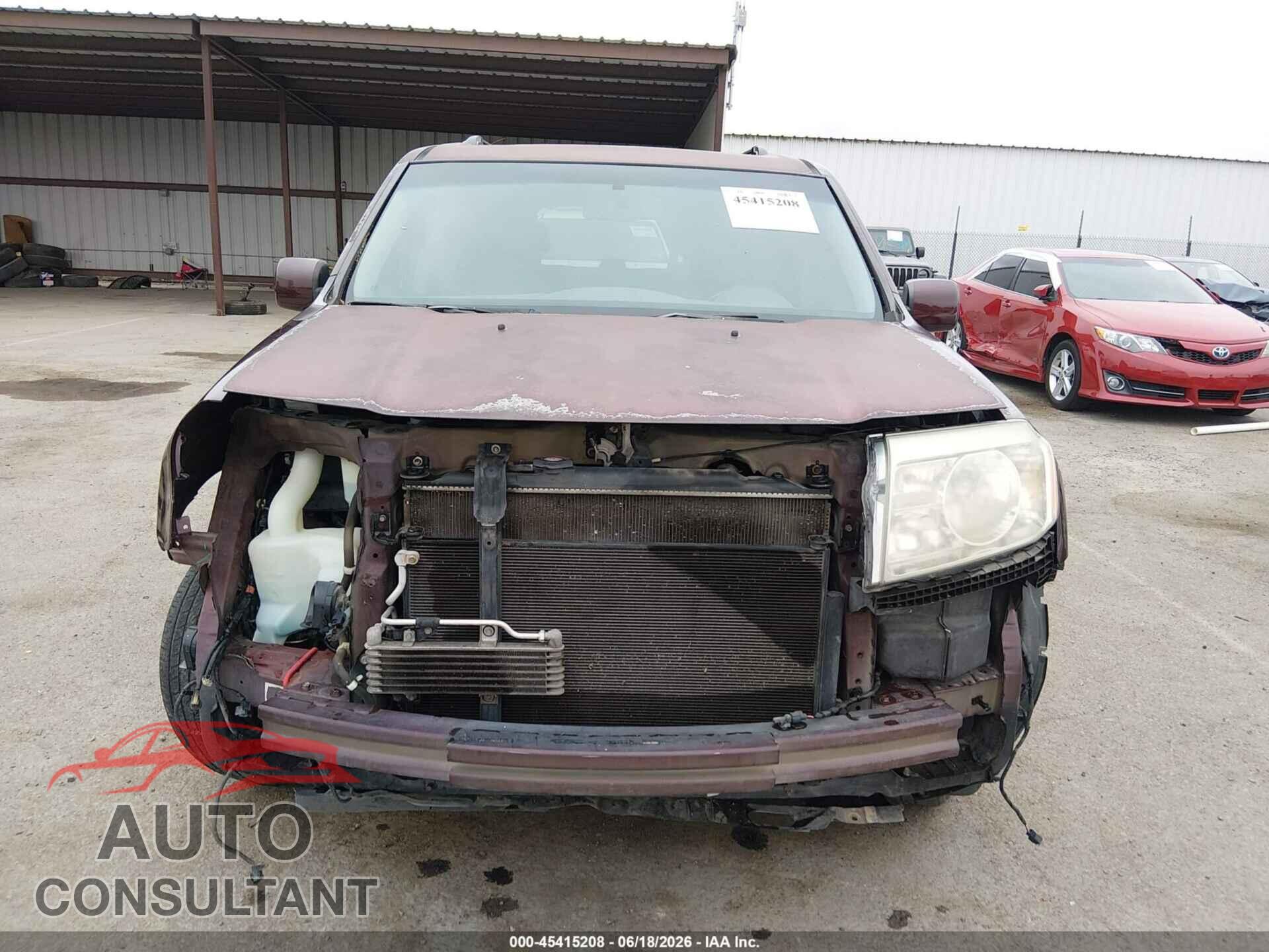 HONDA PILOT 2010 - 5FNYF3H50AB016477