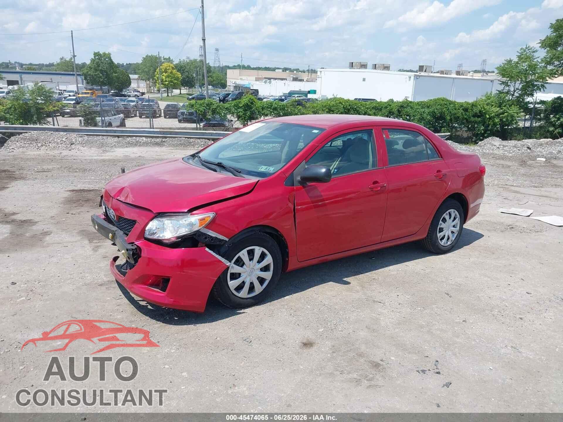 TOYOTA COROLLA 2010 - 2T1BU4EE3AC242684
