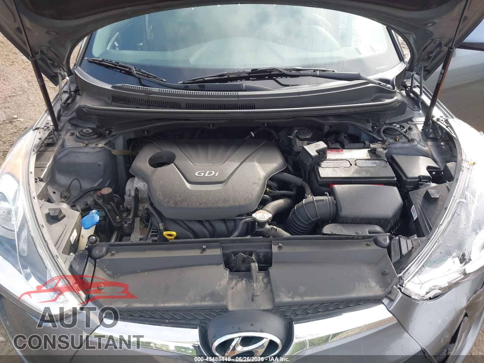 HYUNDAI VELOSTER 2013 - KMHTC6AD8DU158038