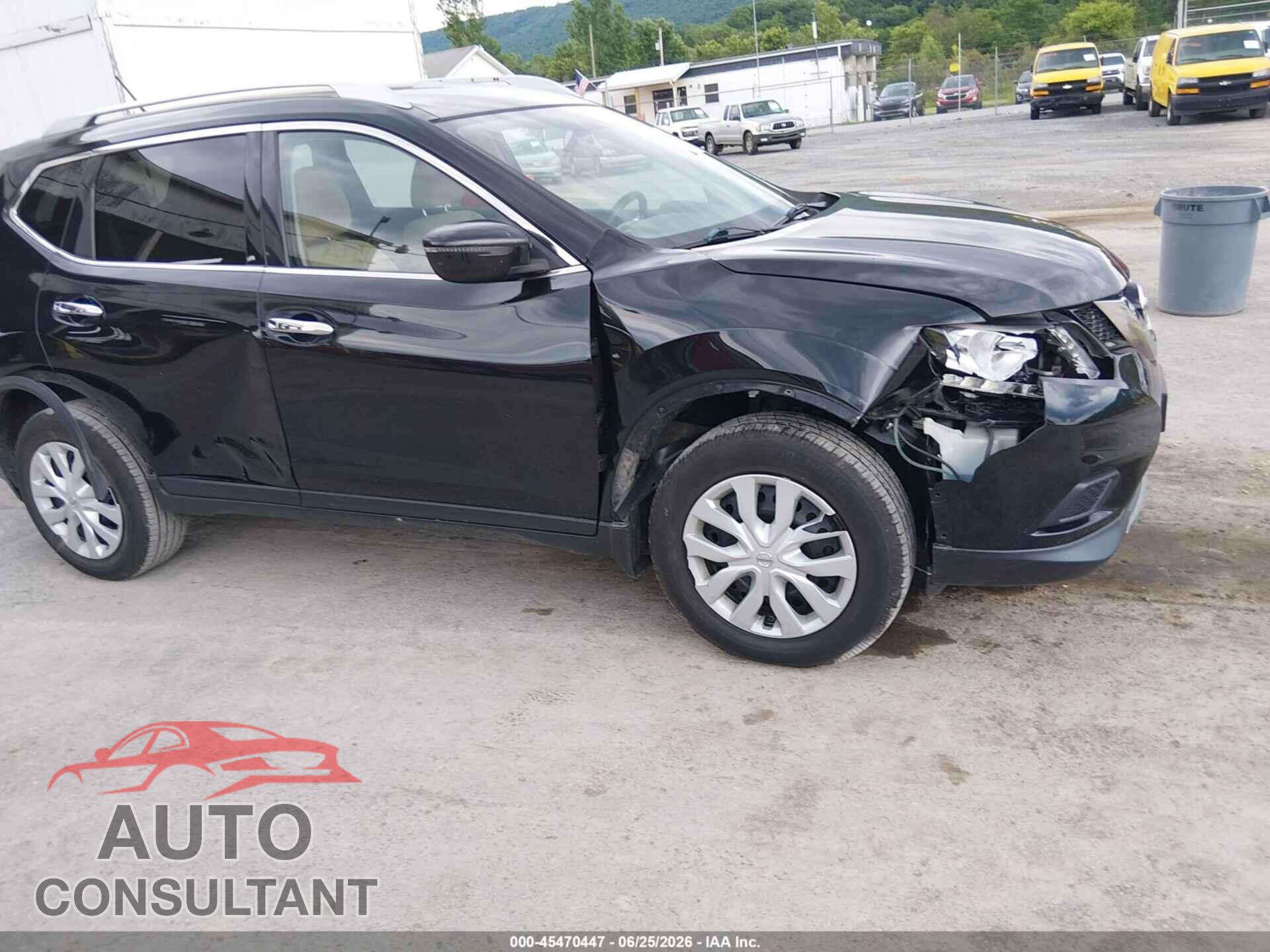 NISSAN ROGUE 2016 - KNMAT2MV7GP595203