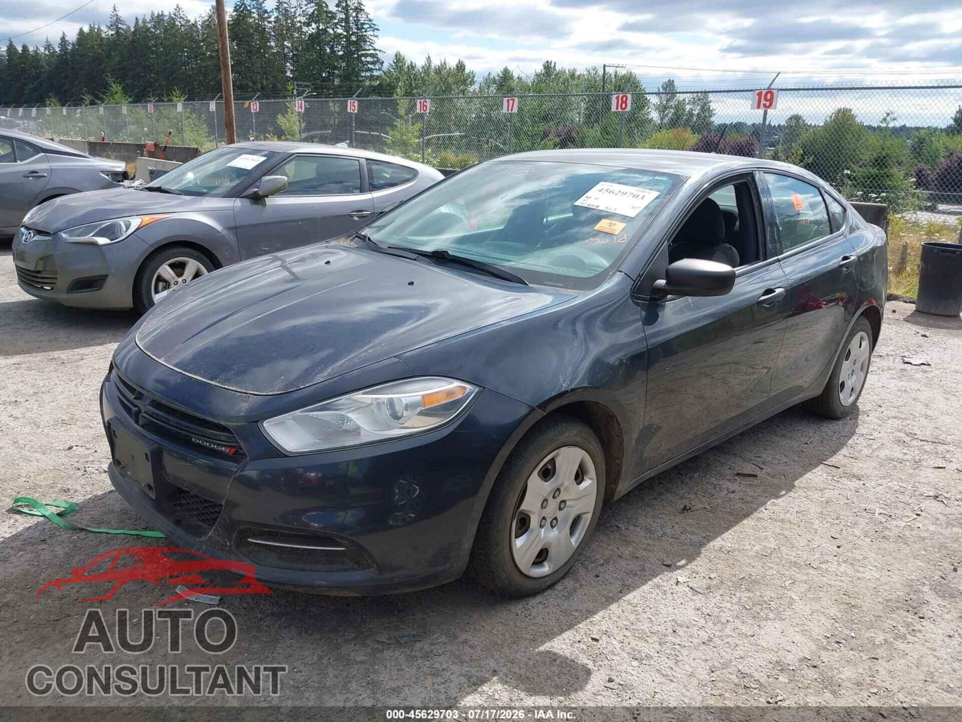 DODGE DART 2013 - 1C3CDFAA4DD314264