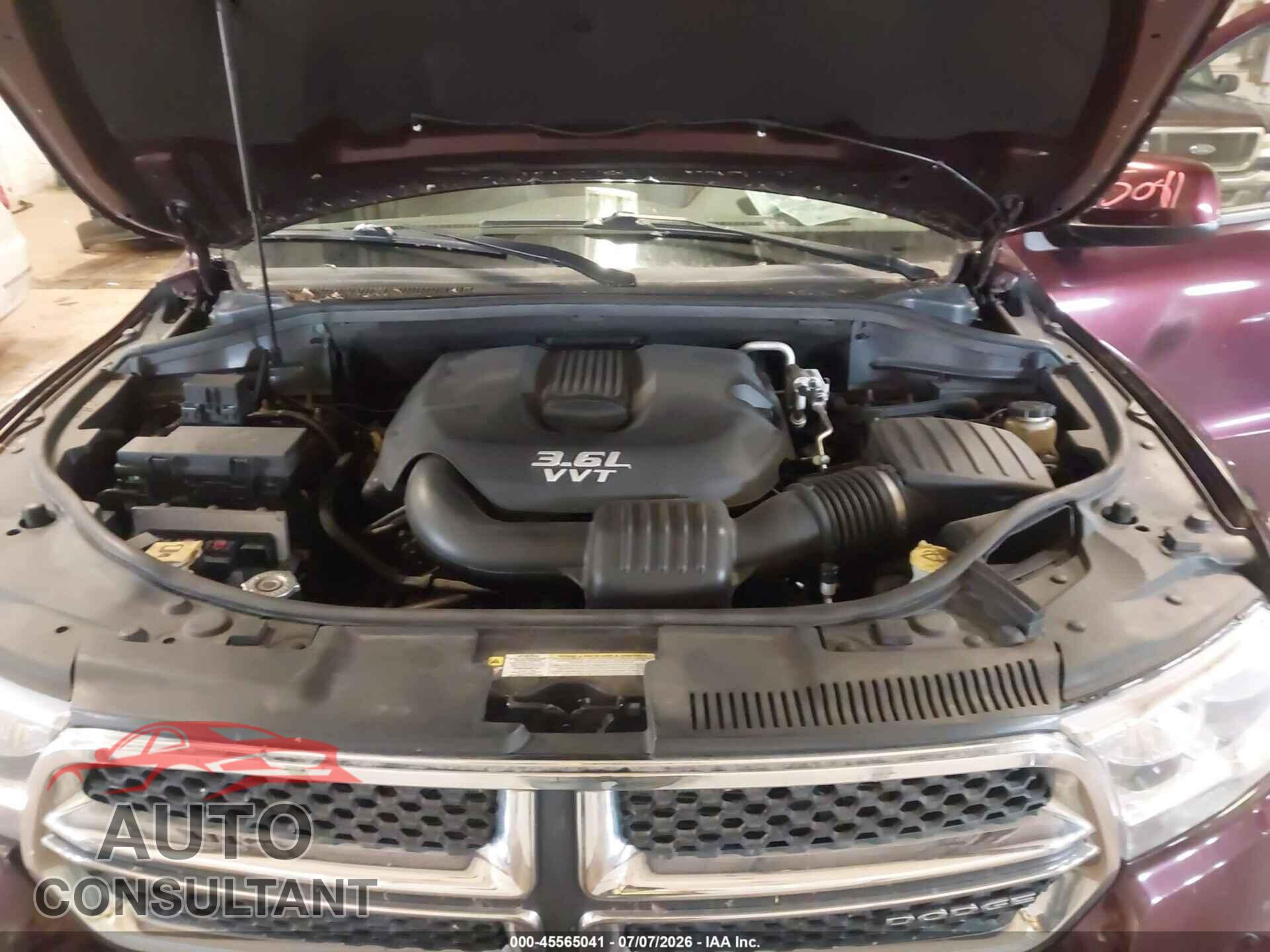 DODGE DURANGO 2012 - 1C4RDJAG8CC144640