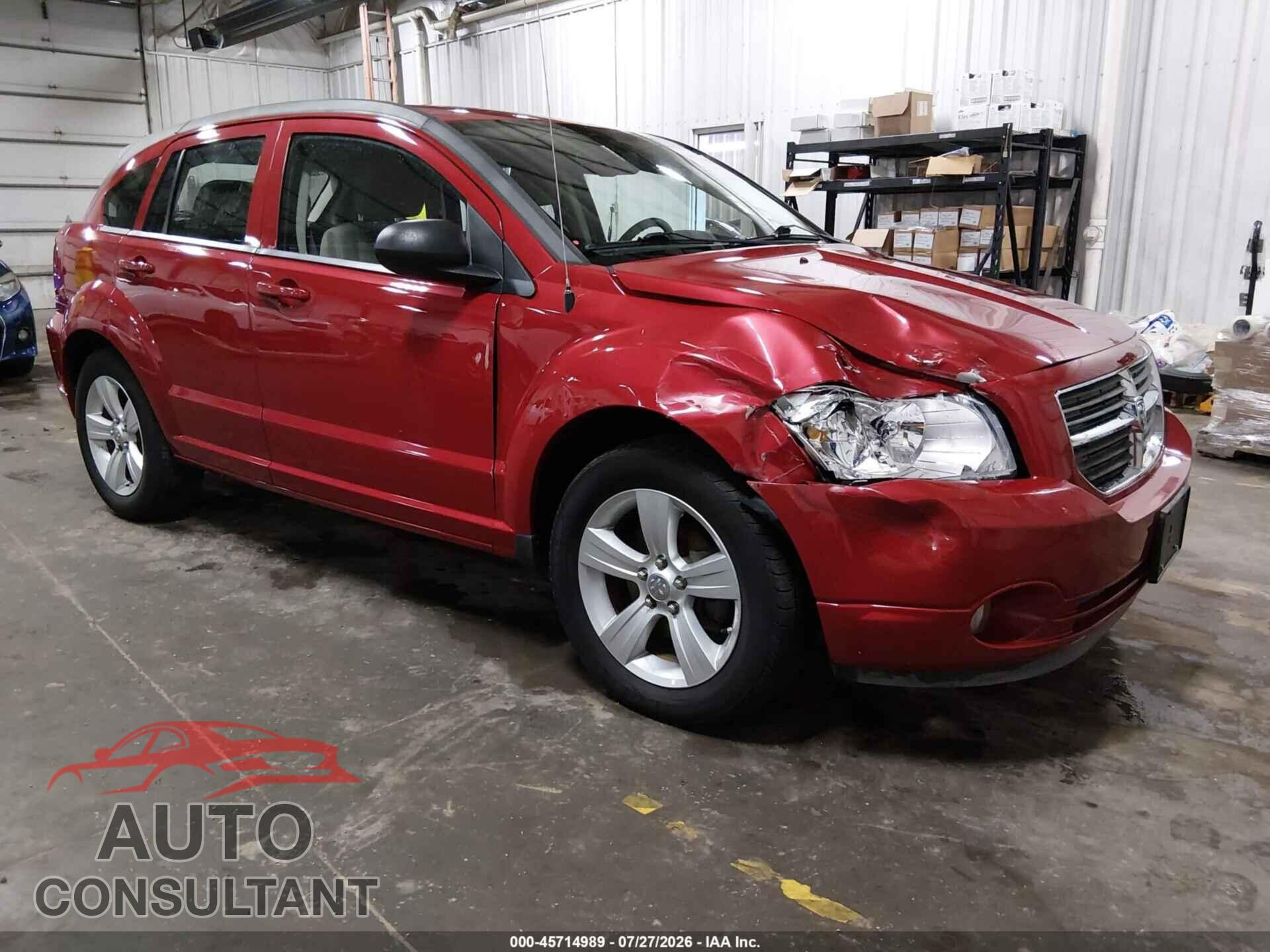 DODGE CALIBER 2012 - 1C3CDWDA1CD536366