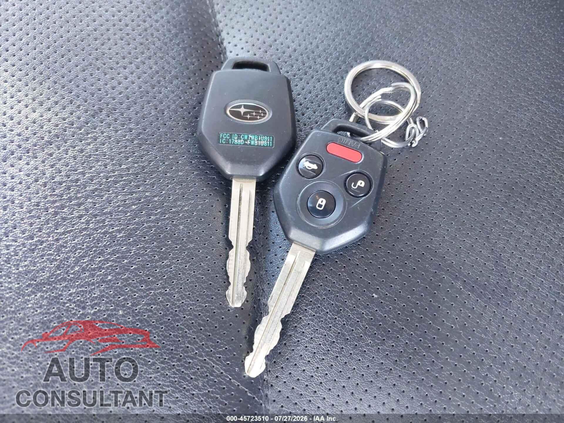 SUBARU FORESTER 2014 - JF2SJAJC2EH503561
