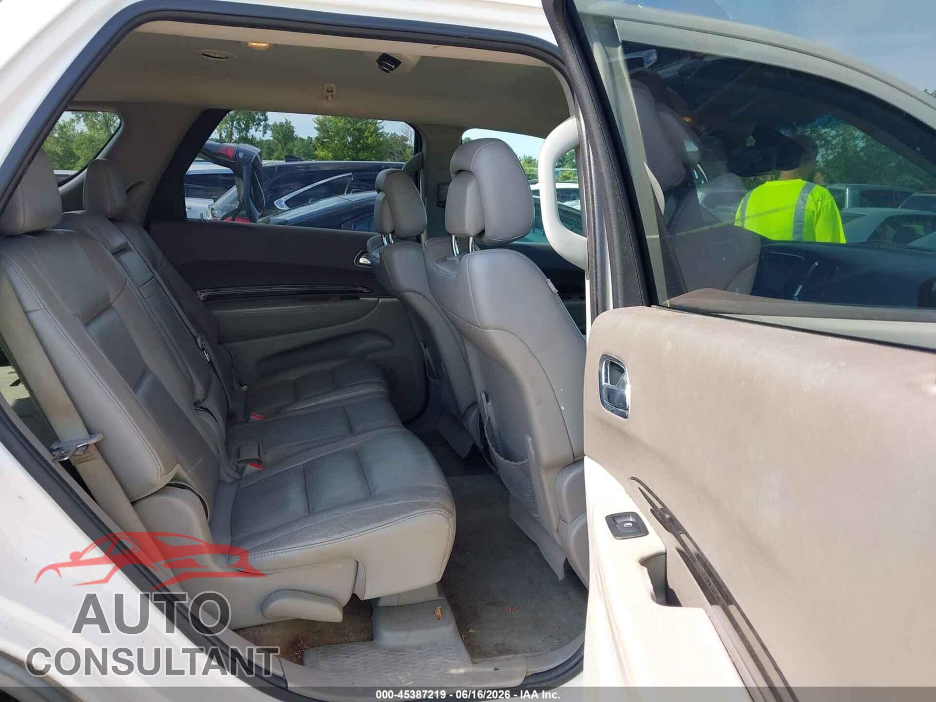 DODGE DURANGO 2012 - 1C4RDHDG4CC112501
