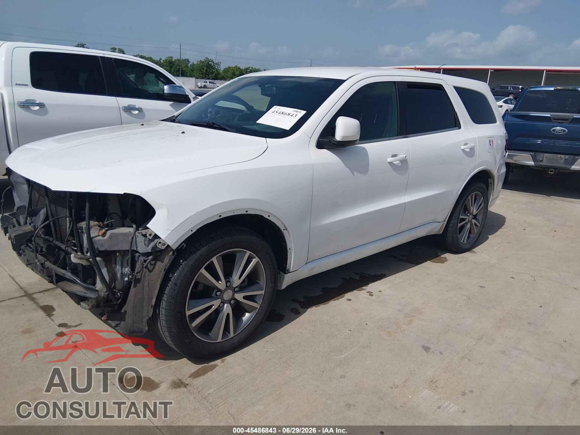 DODGE DURANGO 2013 - 1C4RDHAG0DC617182