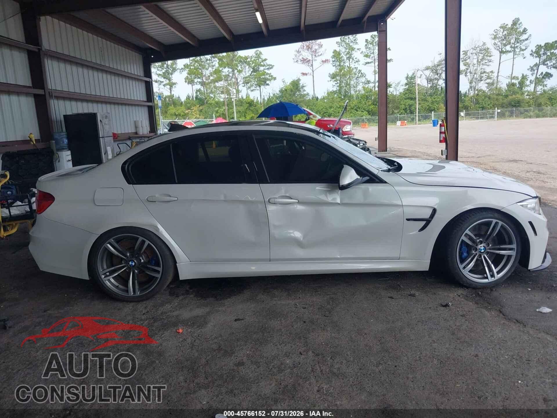 BMW M3 2016 - WBS8M9C53G5D31540