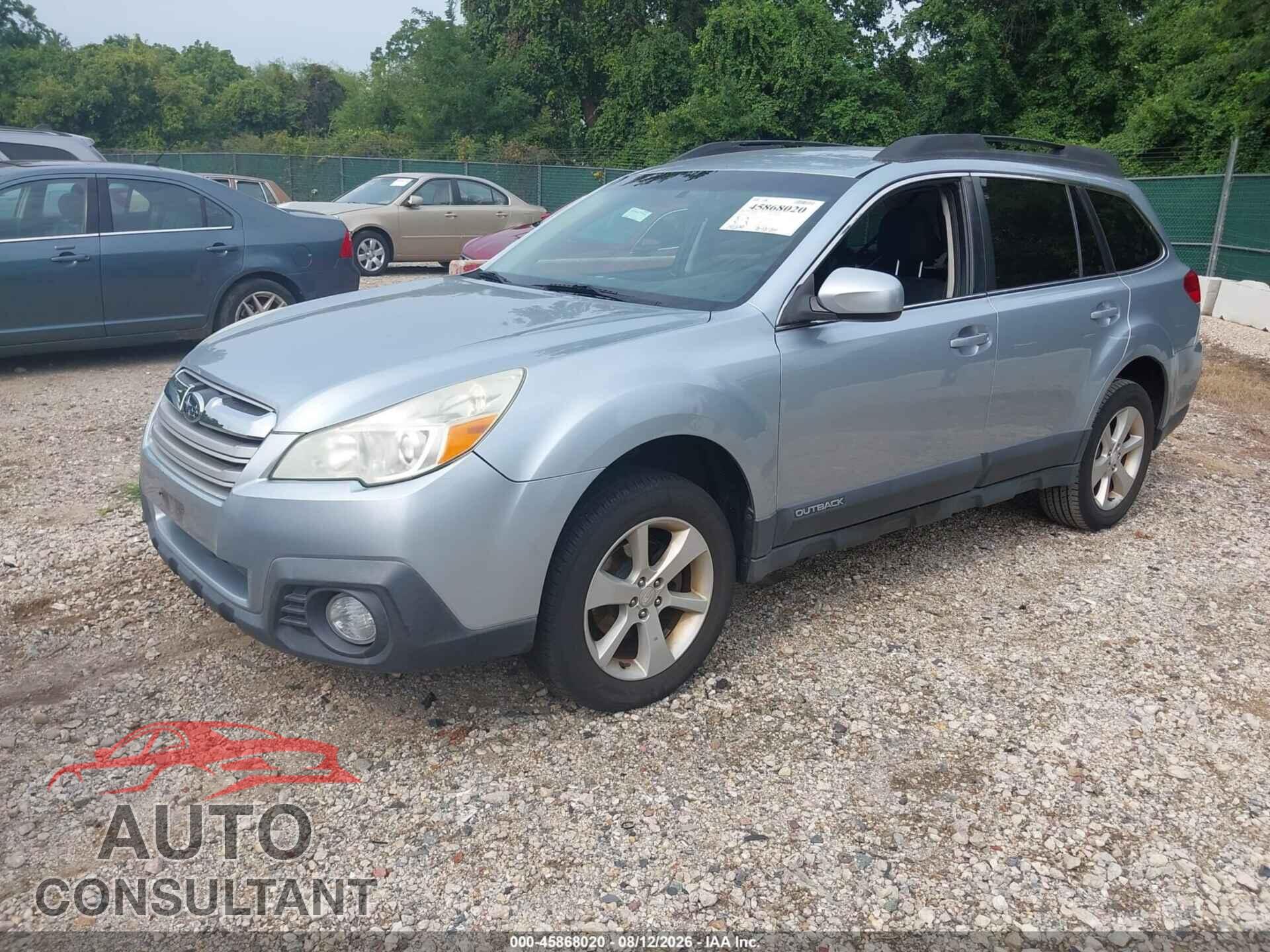 SUBARU OUTBACK 2014 - 4S4BRBCC4E3278532