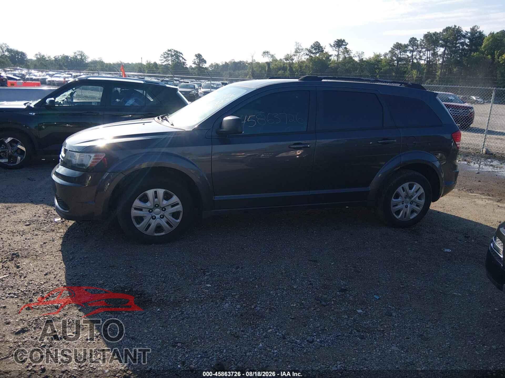 DODGE JOURNEY 2017 - 3C4PDCAB0HT706825