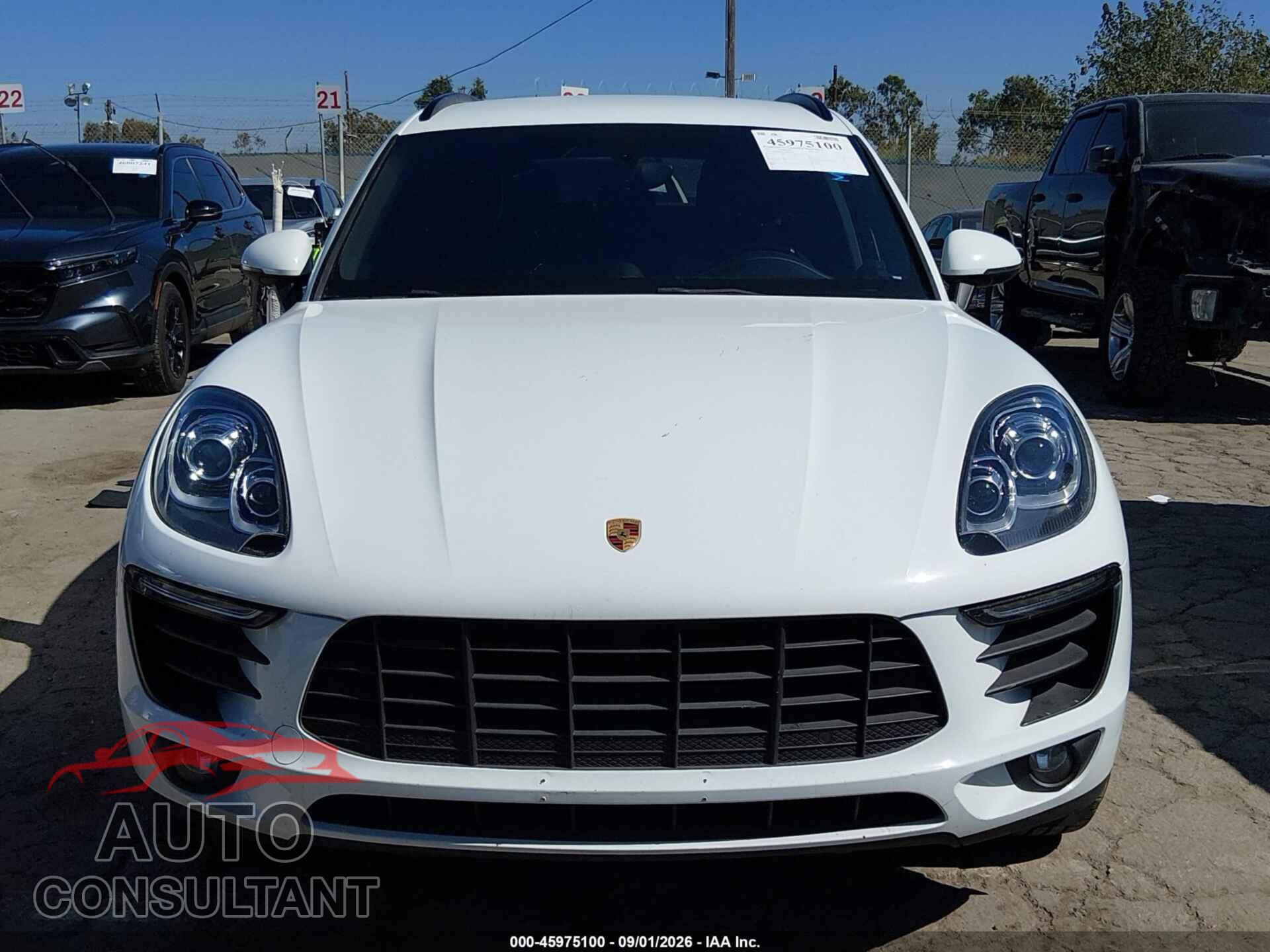 PORSCHE MACAN 2015 - WP1AB2A59FLB60579