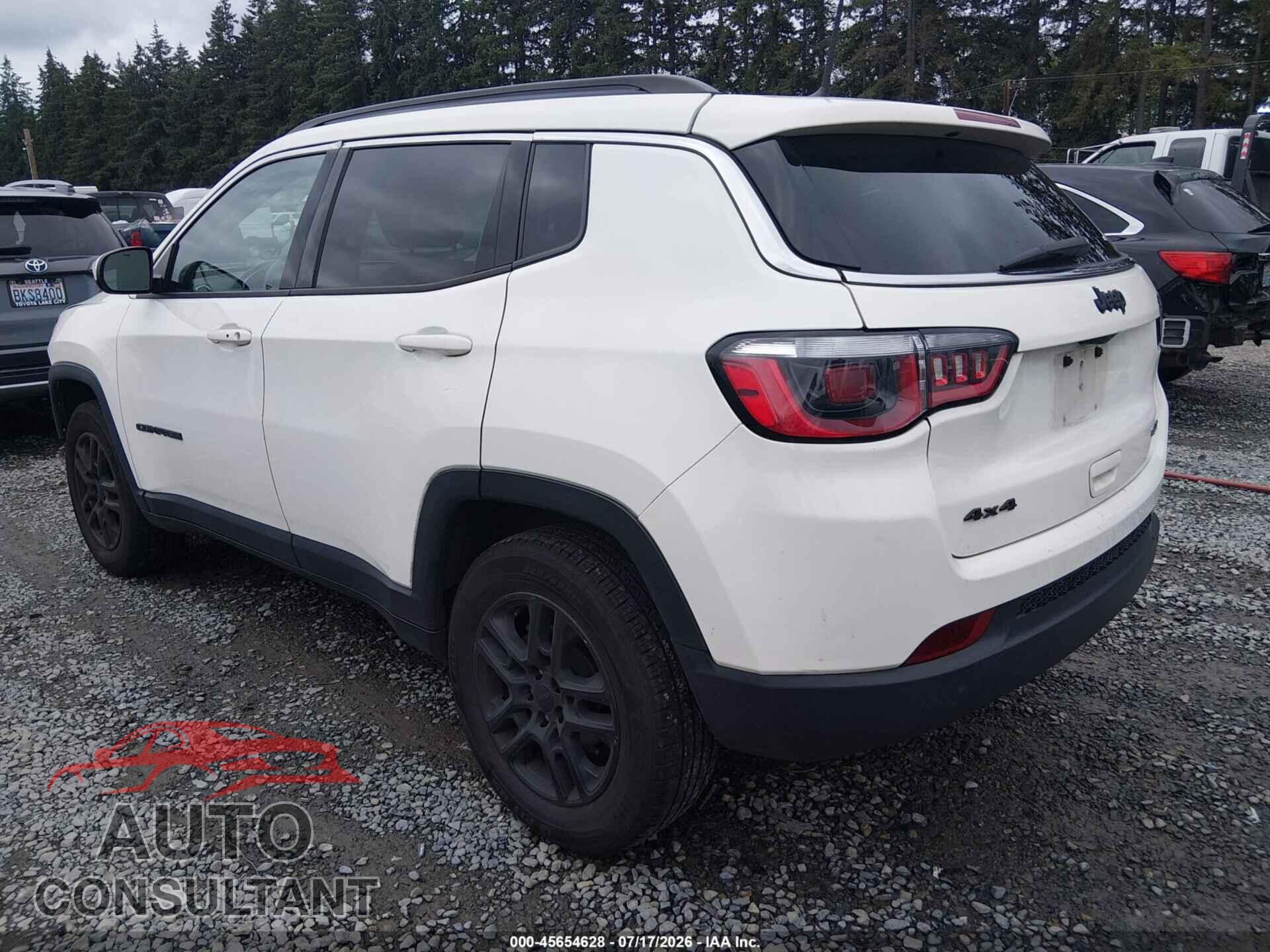 JEEP COMPASS 2017 - 3C4NJDBB0HT611122