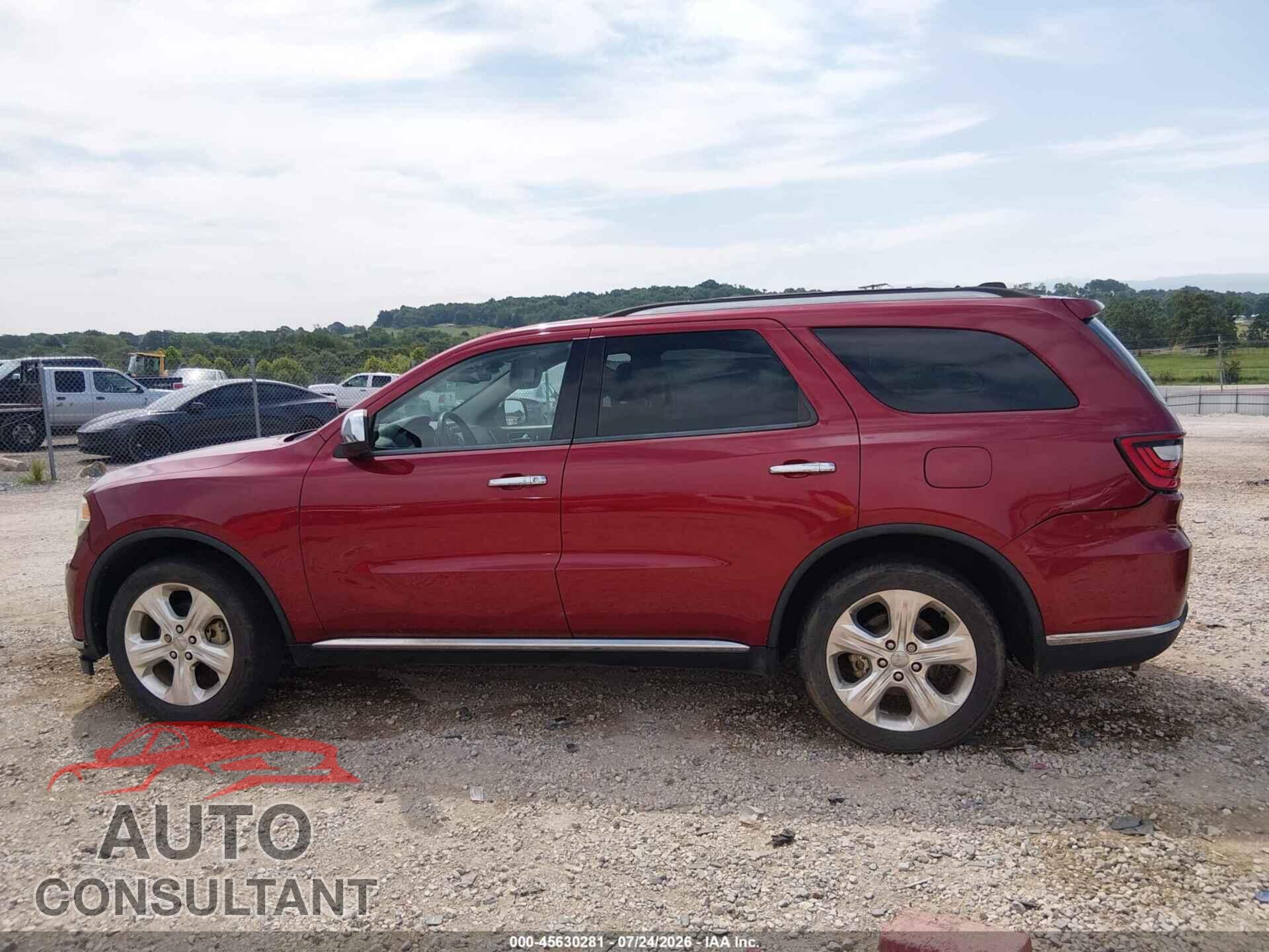 DODGE DURANGO 2015 - 1C4RDJAG0FC947348